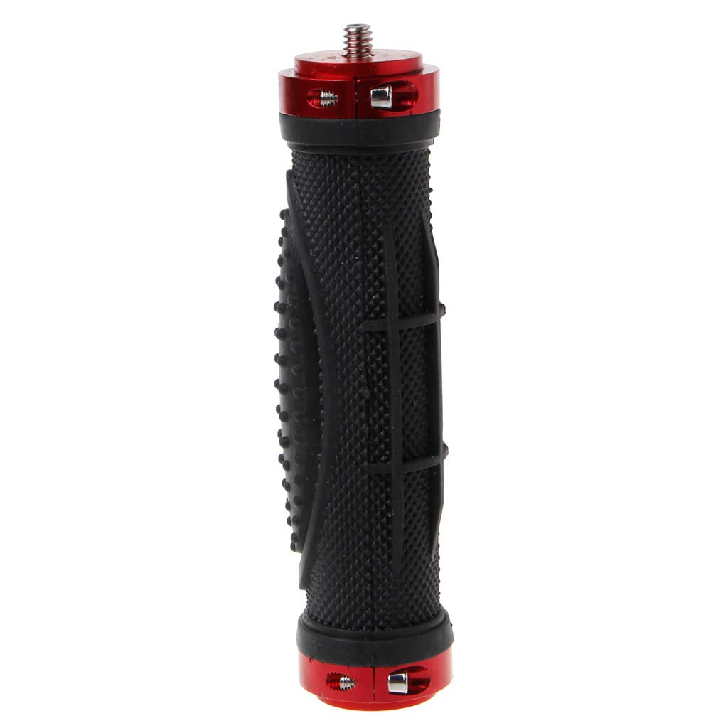 Stebcece 1/4'' Handle Grip Stabilizer Holder Stand Handheld Tripod For Camera Video Led