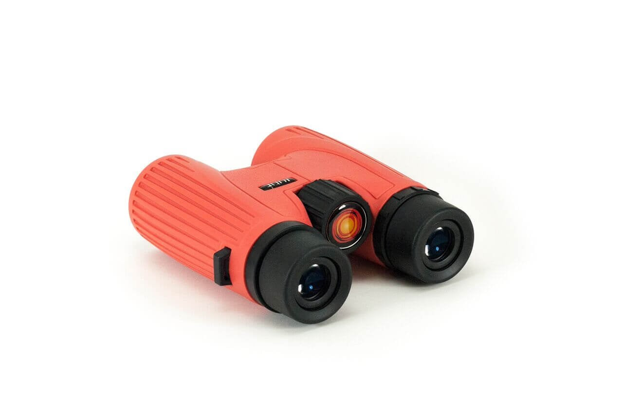 Lunt Solar Systems Red 8X32 Magnification Sunoculars, Compact & Portable White Light Solar Binoculars For Teens & Adults, Safe Solar Viewing, Observing Sunspots, Eclipses, And Planetary Transits