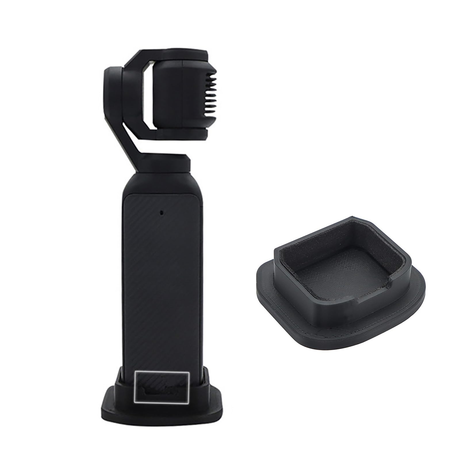 Natefemin Portable Mini Stabilizer Base, Camera Handheld Supporting Base For Dji Osmo Pocket 3 Camera, Vlog Travel Selfie Stick Handle Grip Desktop Accessories