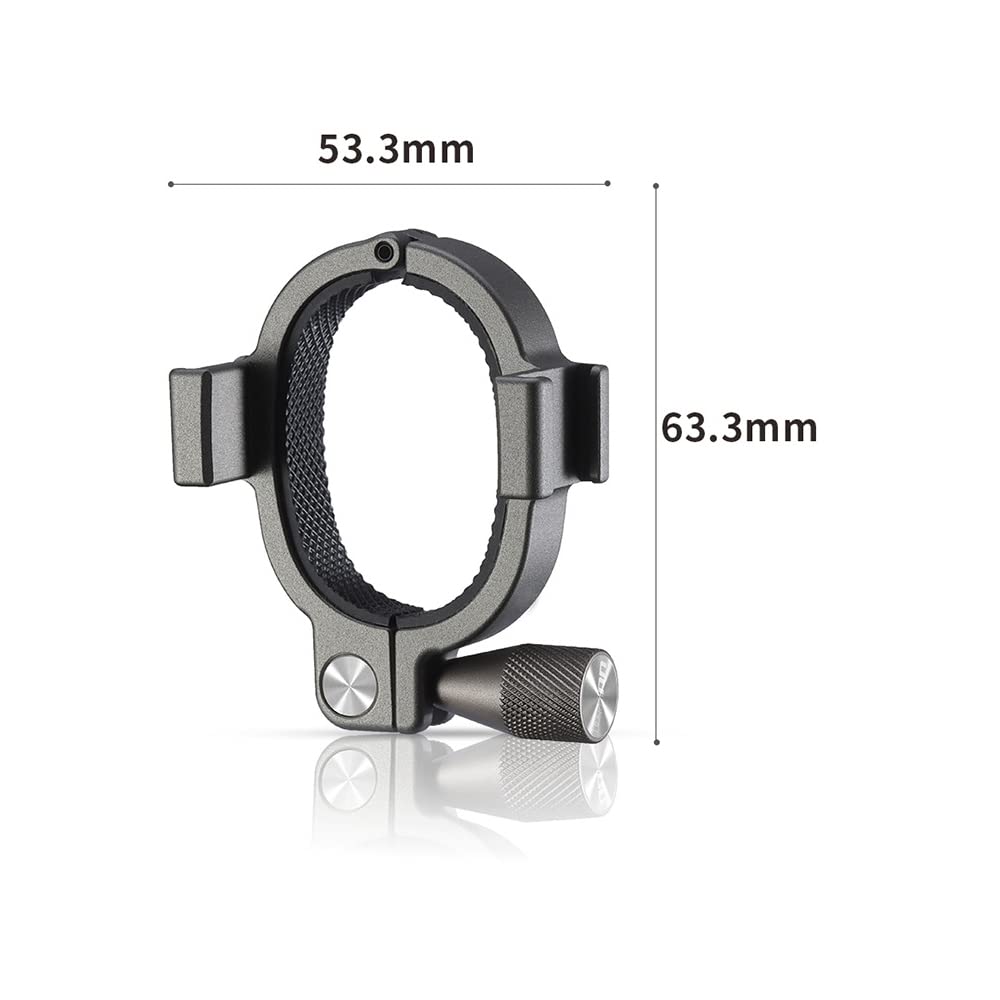 Mookeenone Portable Dual Cold Shoe Expansion Bracket Stabilizer Holder For Dji Osmo Mobile3