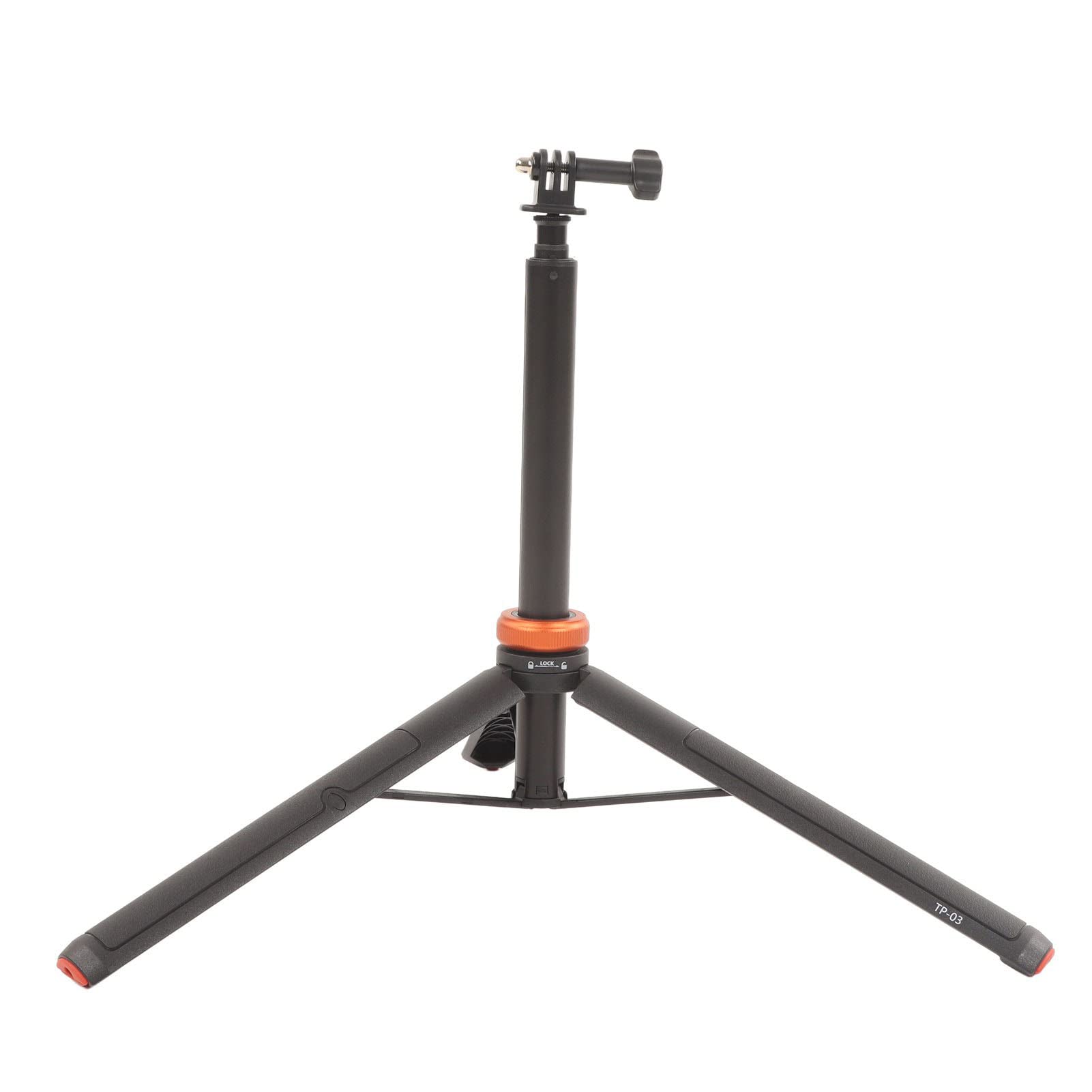 Evtscan Multifunctional Action Camera Stand With Adapter Retractable Tripod Foldable Selfie Stick