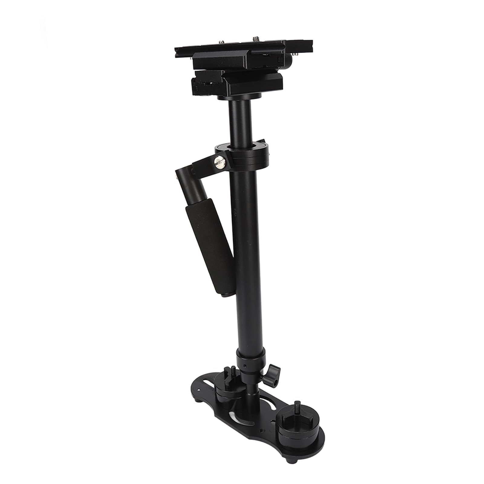 Acouto Camera Stabilizer Quick Balancing 360° Rotation Professional Cnc Aluminum 3 Axis Handheld Stabilizer
