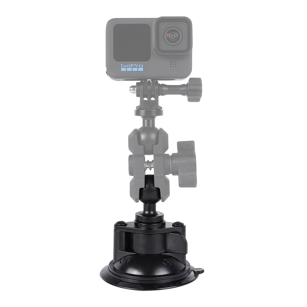 Leenconghui Suction Cup Base Mount With 25Mm/1" Ball,Compatible With Ram Mounts And Other B Size Double Ball Socket Arm