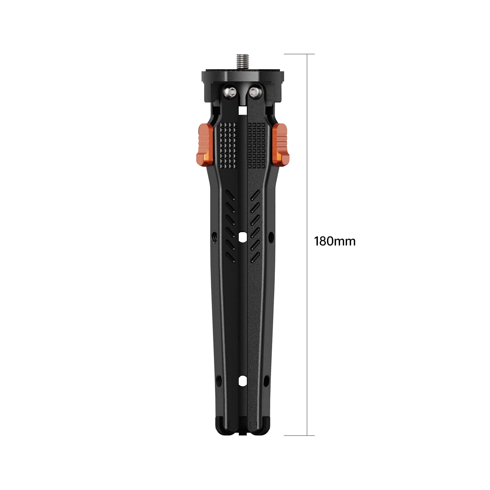 Lhotse Mini Camera Tripod With 1/4" Screw, Desktop Tabletop Tripod Stand Fit For Gopro Hero/Osmo Mobile/Gimbal Handle Grip Stabilizer/Crane 2/Smooth 4 And All Cameras Black