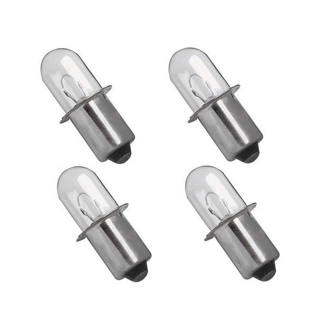 Maxllto 4 Pack Replacement 1619P05627 18 Volt Flashlight Xenon Bulb For Skil Flashlight 2897 Model