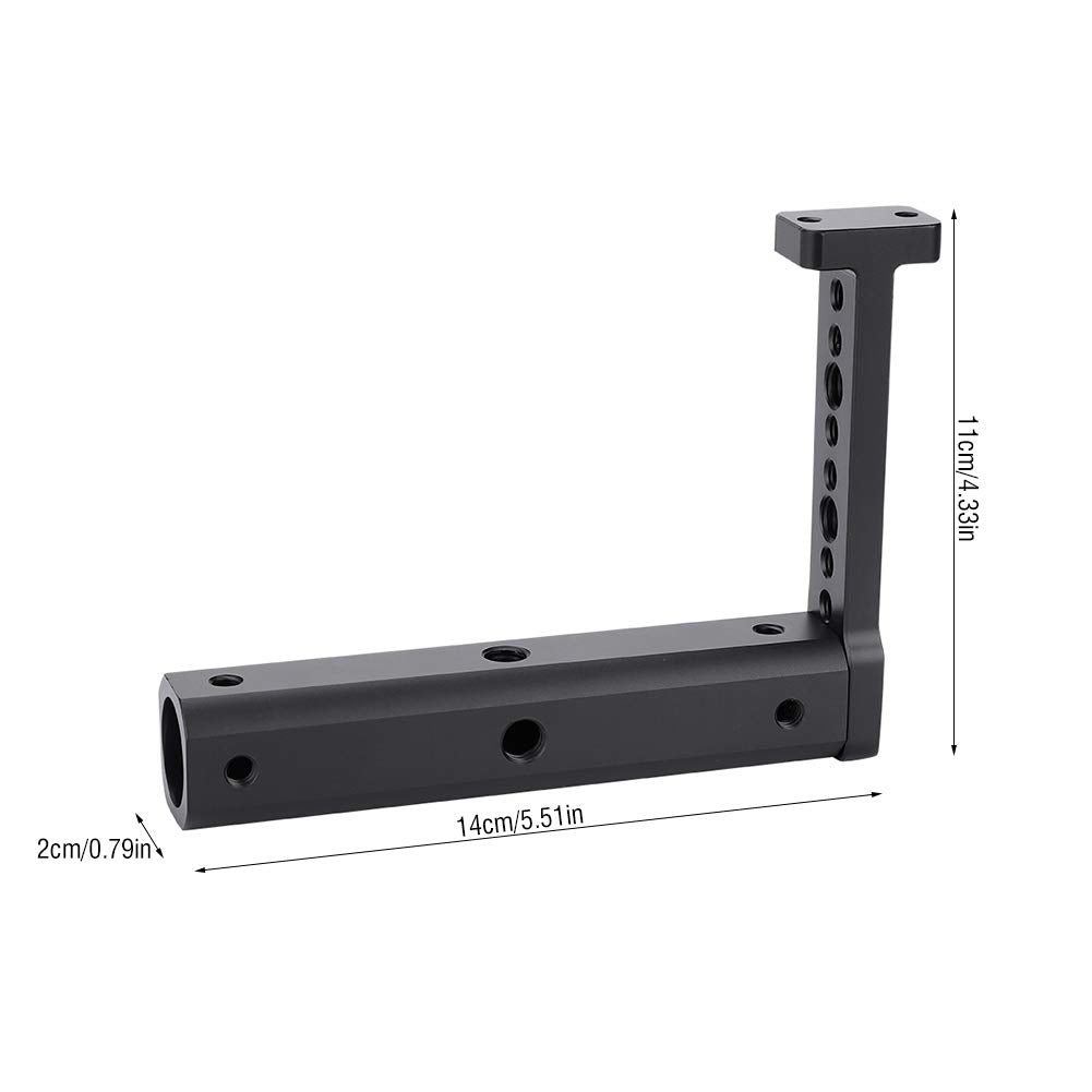 Acouto Side Handle Grip Stabilizer Extension Rod Lightweight Top Handle Grip Holder Fit For Dji Ronin-S Stabilizer Gimbal