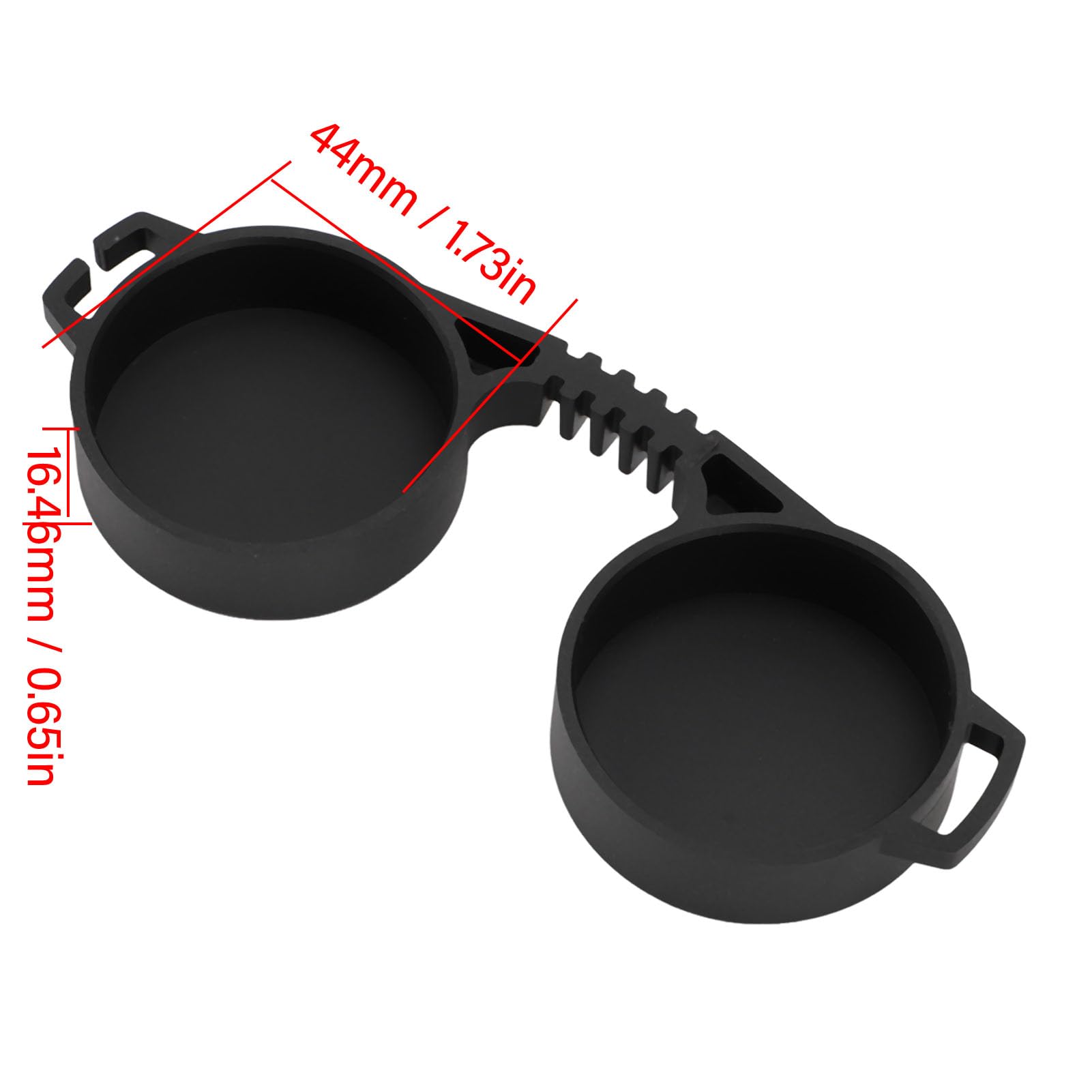 Brrnoo 44Mm Binoculars Eyepiece Cover Rubber Rainguard, Waterproof And Dustproof Eyecup For 8X30, 10X30, 8X32, 10X32, 8X42, 10X42, 8X50 Binoculars