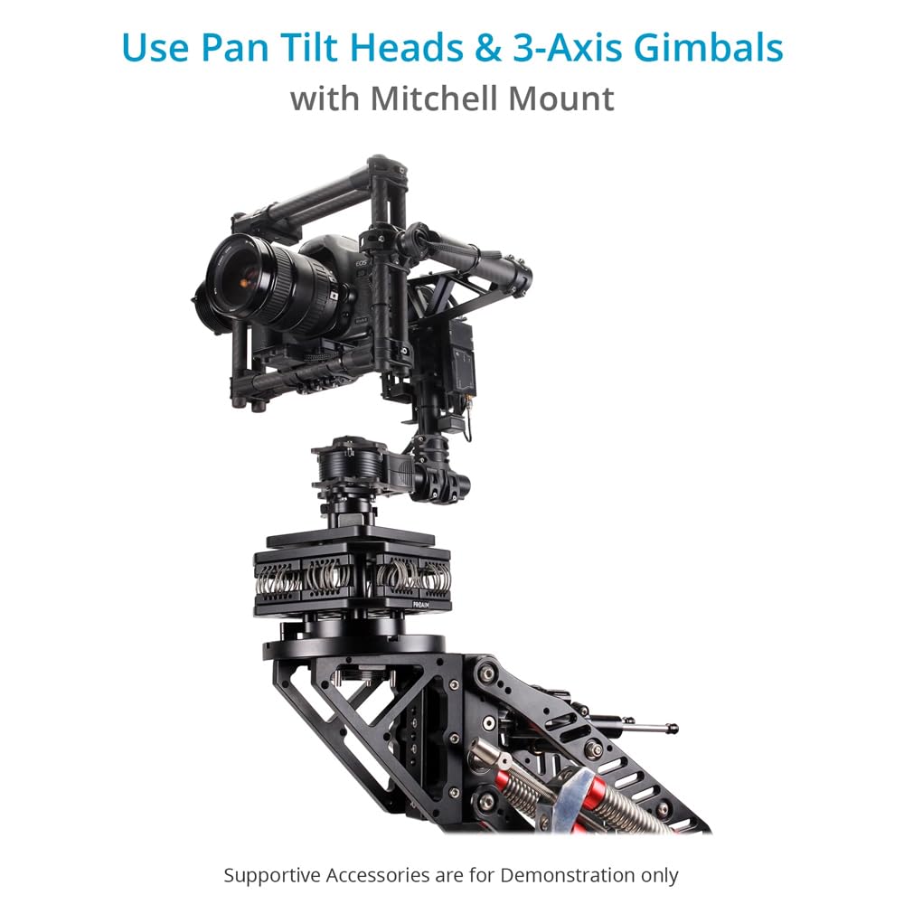 Proaim Mitchell Vibration Isolator With Castle Lock For Mitchell Gear & Gimbals Stabilizer. Payload Up To 5-15Kg / 11-33Lb. For Tripod, Dolly, Shock Absorber Arm (Vb-Mtcl-03)