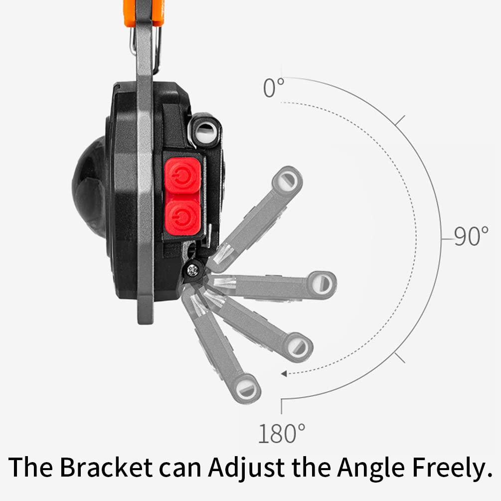 By-J Led Small Flashlight Multitool, Rechargeable Keychain Light, Cob Multi-Function Mini Work Light, 500 Lumens, 7 Lighting Modes With Electric Lighter, Seat Belt Cutter, Screwdriver, Whistle
