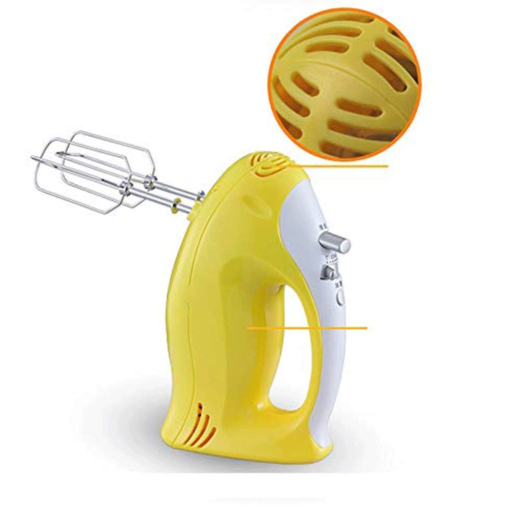 Hhbuo Egg Beater,Electric Mixer Hand Held, Multi-Function Hand Mixer And Blender, Beaters,Blender,Beaker,Milk Frother,Whisk-Pearl White Fine