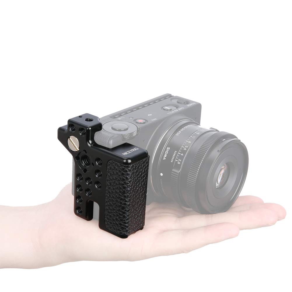 Niceyrig Handle Grip For Sigma Fpl Fp Full-Frame Mirrorless Camera (Black Color) - 368