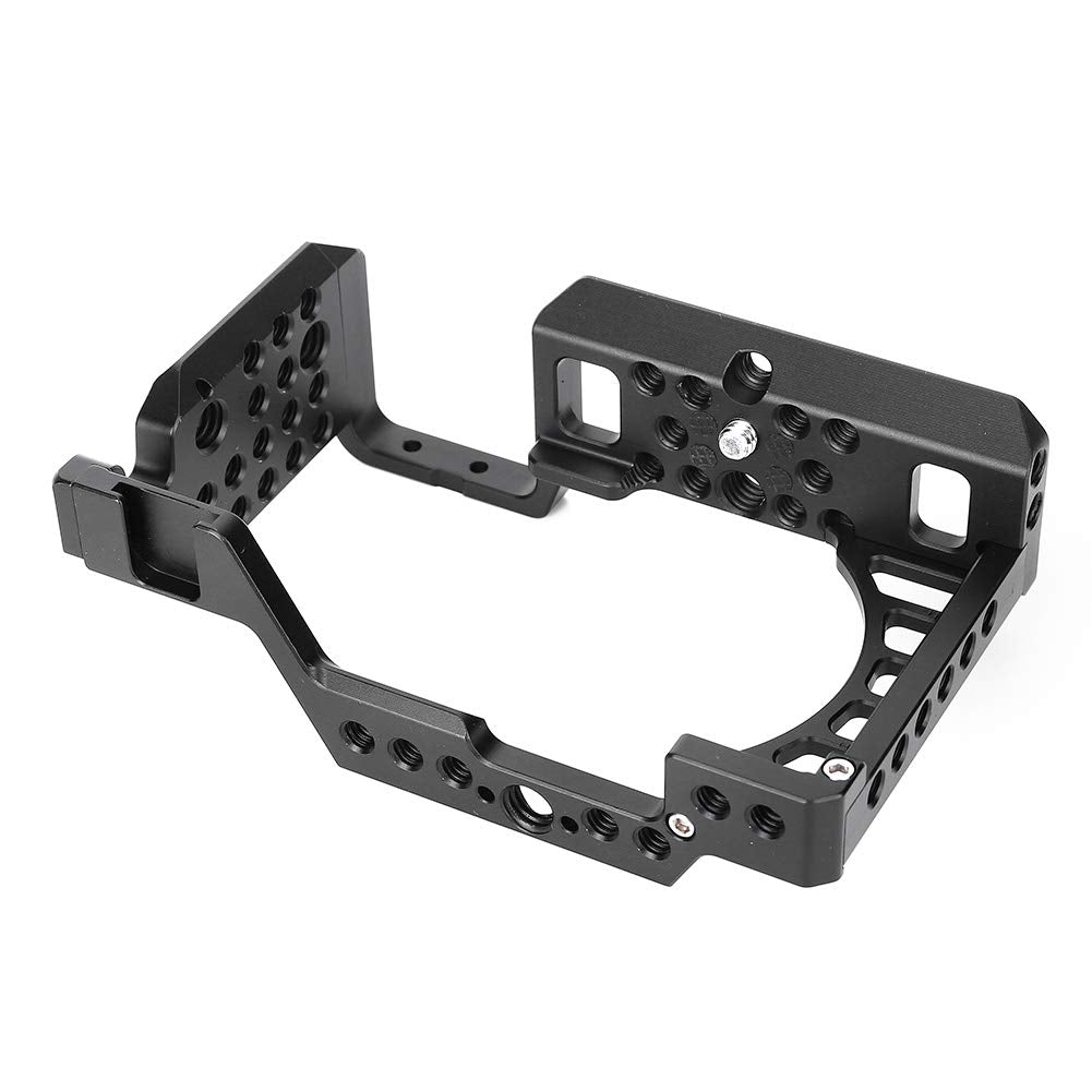 Kimiss Aluminium Alloy Camera Video Cage Stabilizer Lightweight Accessory For A6000/A6100/A6300/A6400/A6500