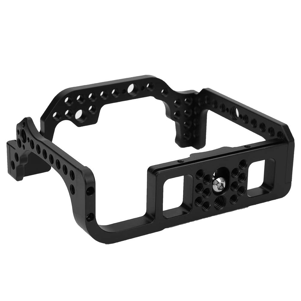 Cosiki Camera Cage, Camera Stabilizer 6X4.3X2In Black Aluminium Alloy Photography Extension Cage With Inner Hex Wrench For R Mirrorless Camera