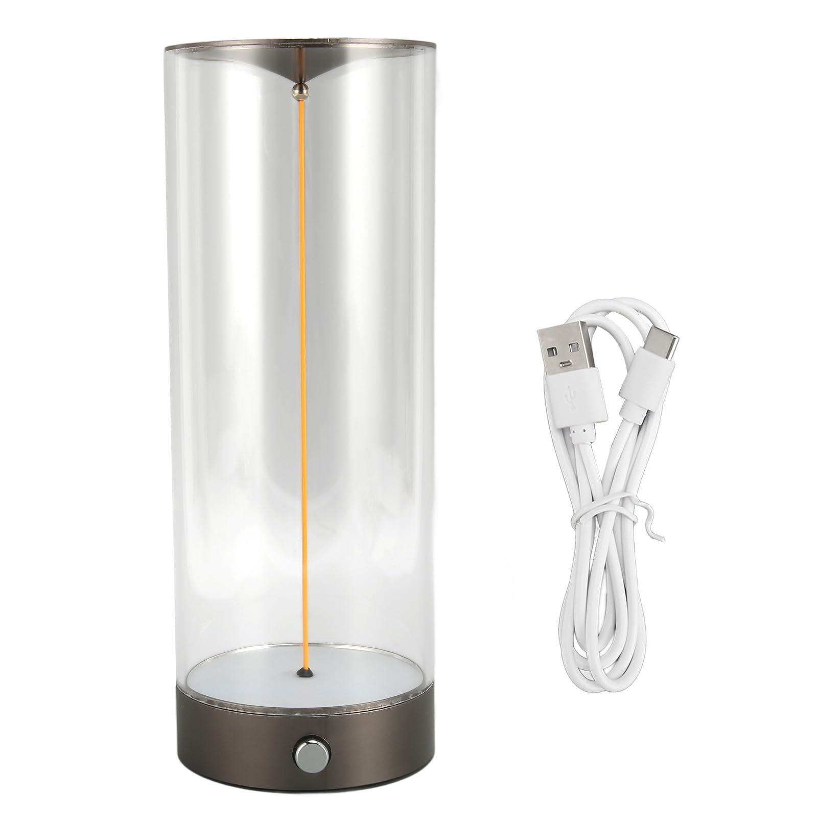 Fabater Modern Minimalist Table Lamp, Bedside Table Lamp, Touch Dimmable Ambient Lamp With Breathing Effect, Cordless Led Nightstand Lamp, Rechargeable Night Lights For Bedroom, Nursery (L)