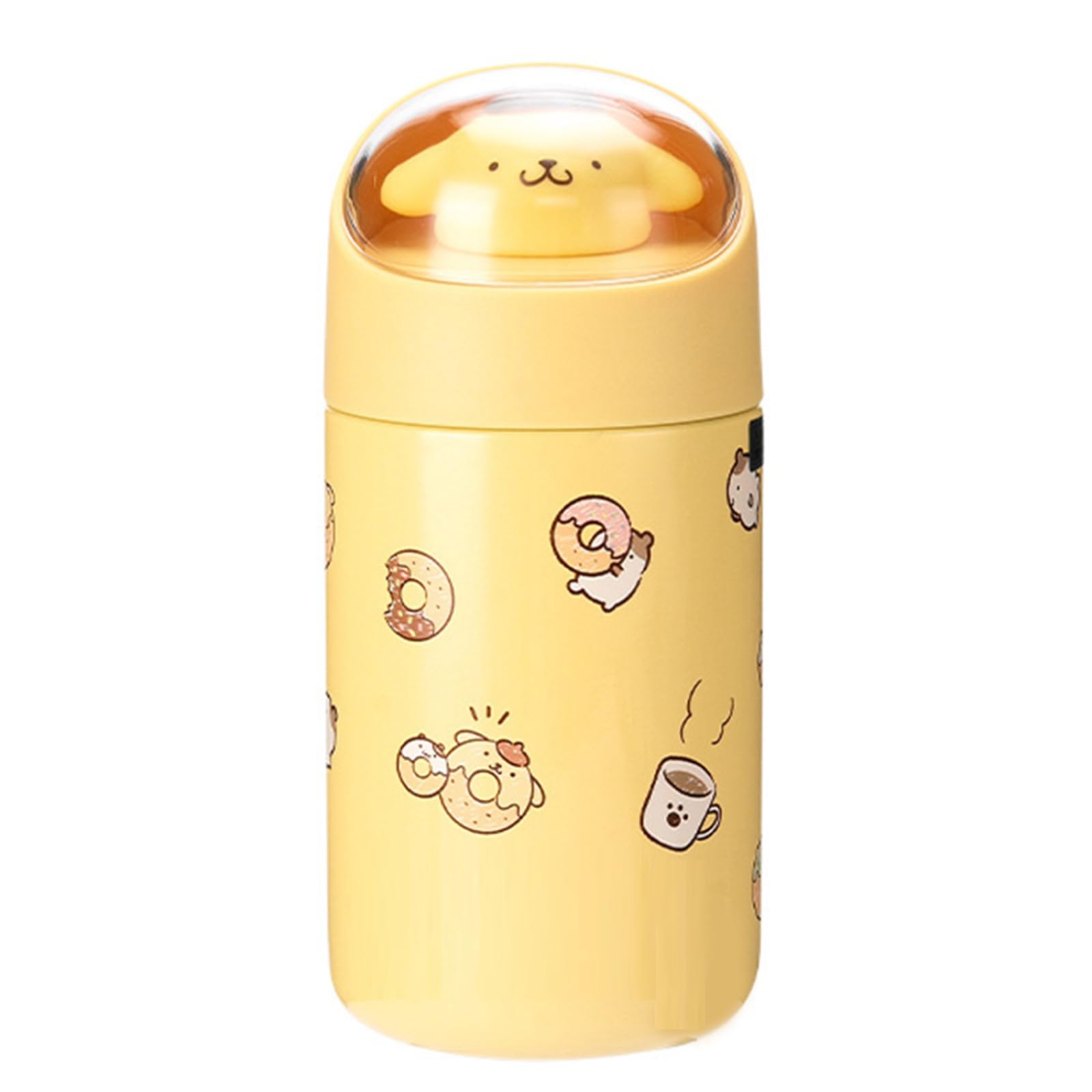 Cartoon Water Bottle Cute Anime Thermos Mug Adorable Insulated Bottle Portable Thermal Travel Mug