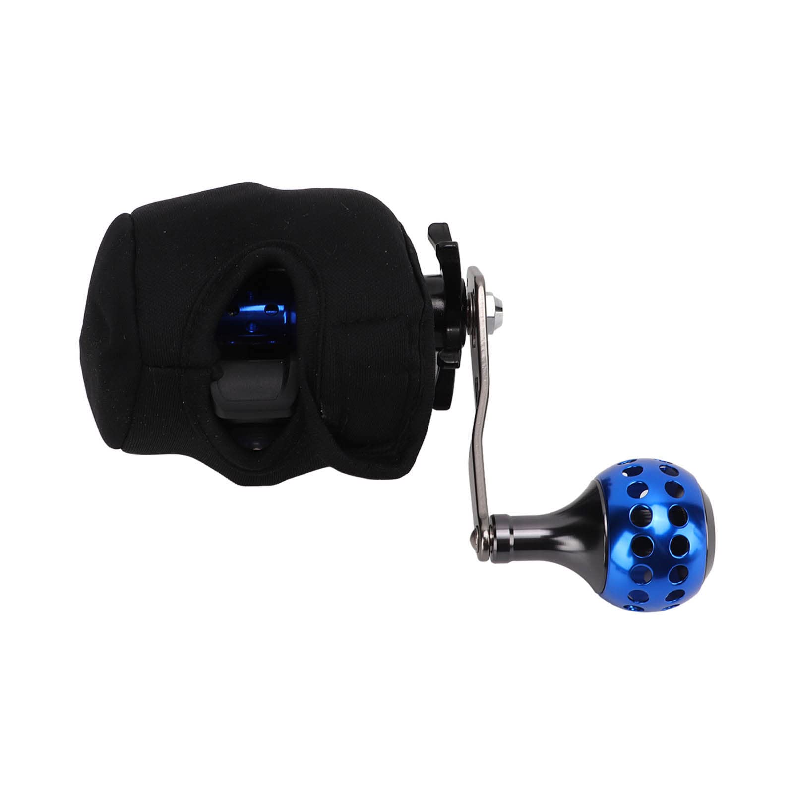 Alomejor Metal Drum Fishing Reel 7+1Bb 4.7:1 High Speed 6Kg Maximum Magnetic Force Brake Fishing Reel