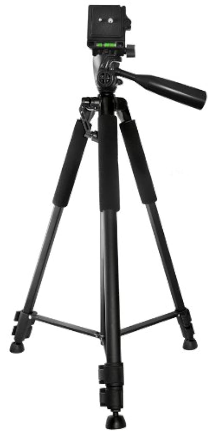 Xit Xt60Trb 60-Inch Pro Series Full Size Camera/Video Tripod (Black)