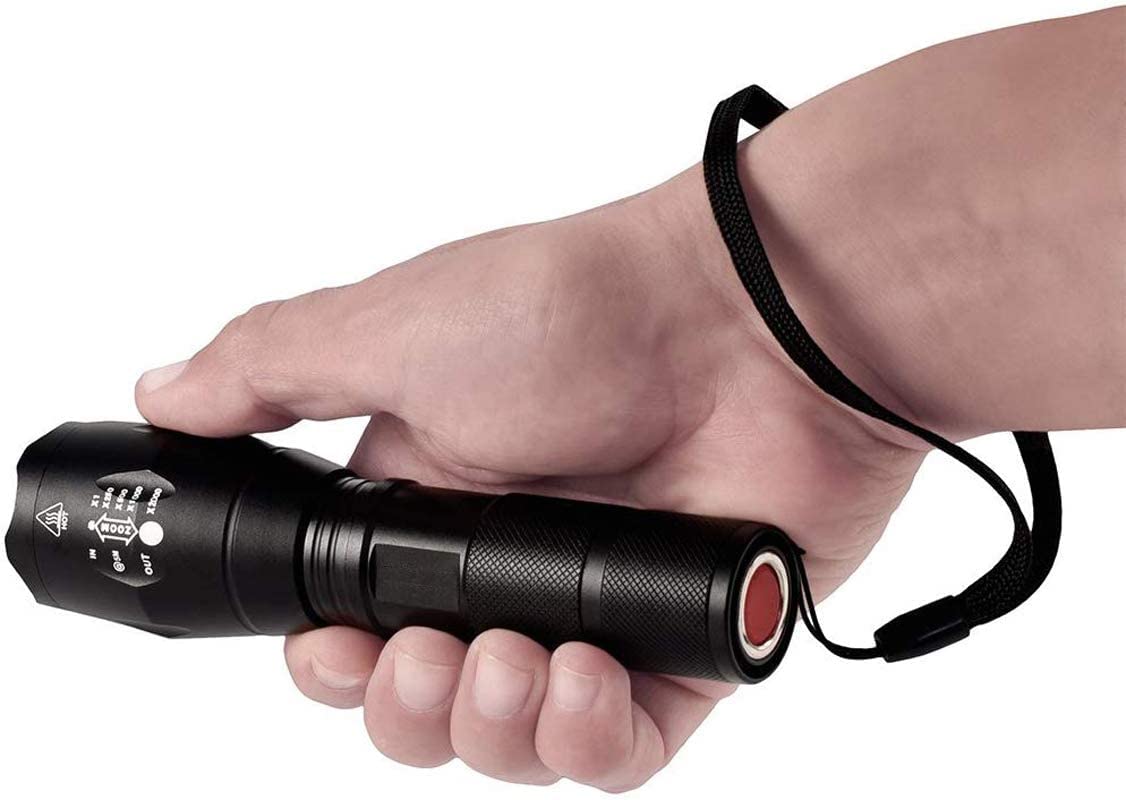 Maxiaeon 6Pcs Led Flashlights, 10000 High Lumens Utility Flashlight, 5 Modes, Waterproof Super Bright Flashlights For Emergencies, Camping, Hiking