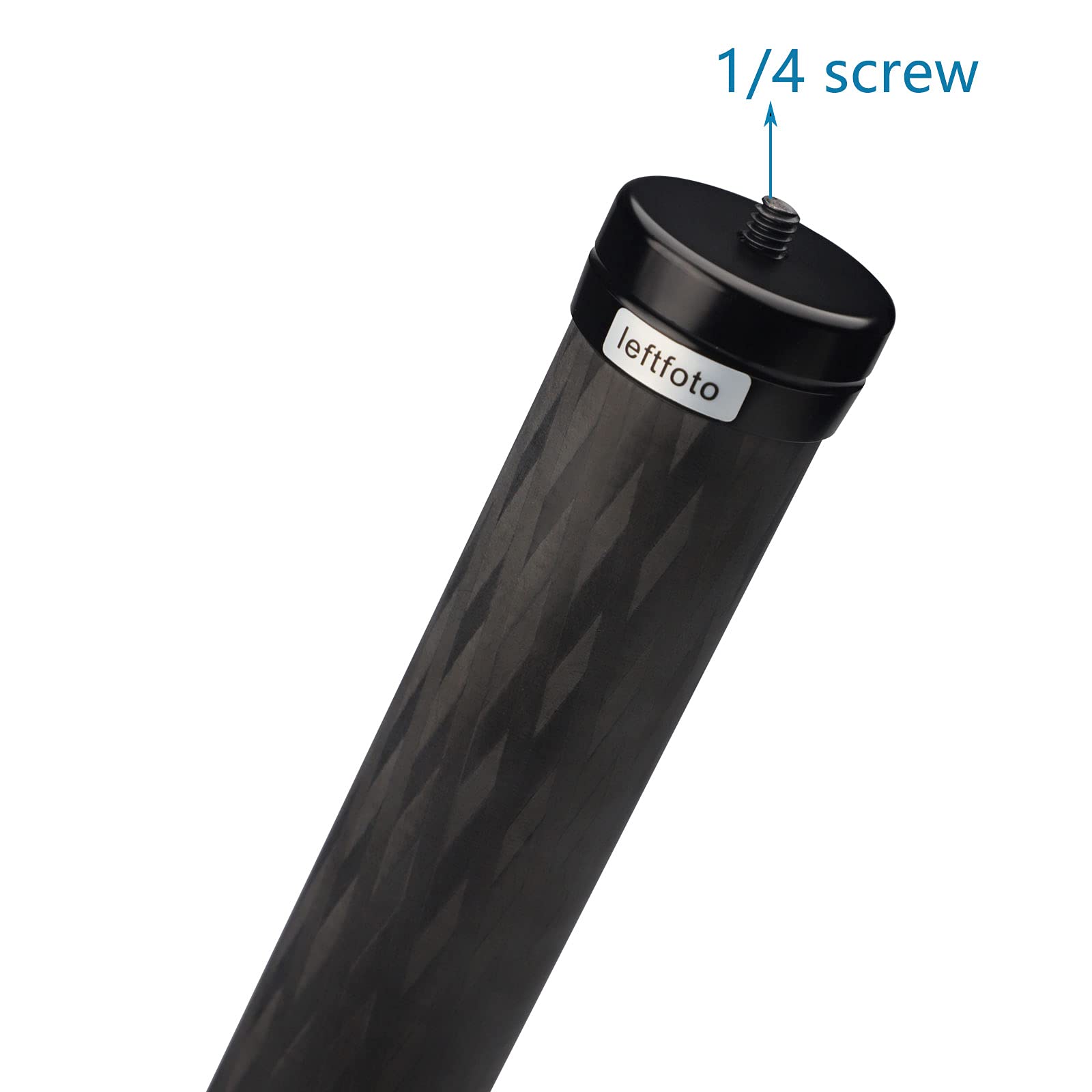 Leftfoto Carbon Fiber Bar Extension Pole Handheld Stabilizer Stick Rod 360Mm For Studio Outdoor Macro Shooting Stabilizer Dslr Camera
