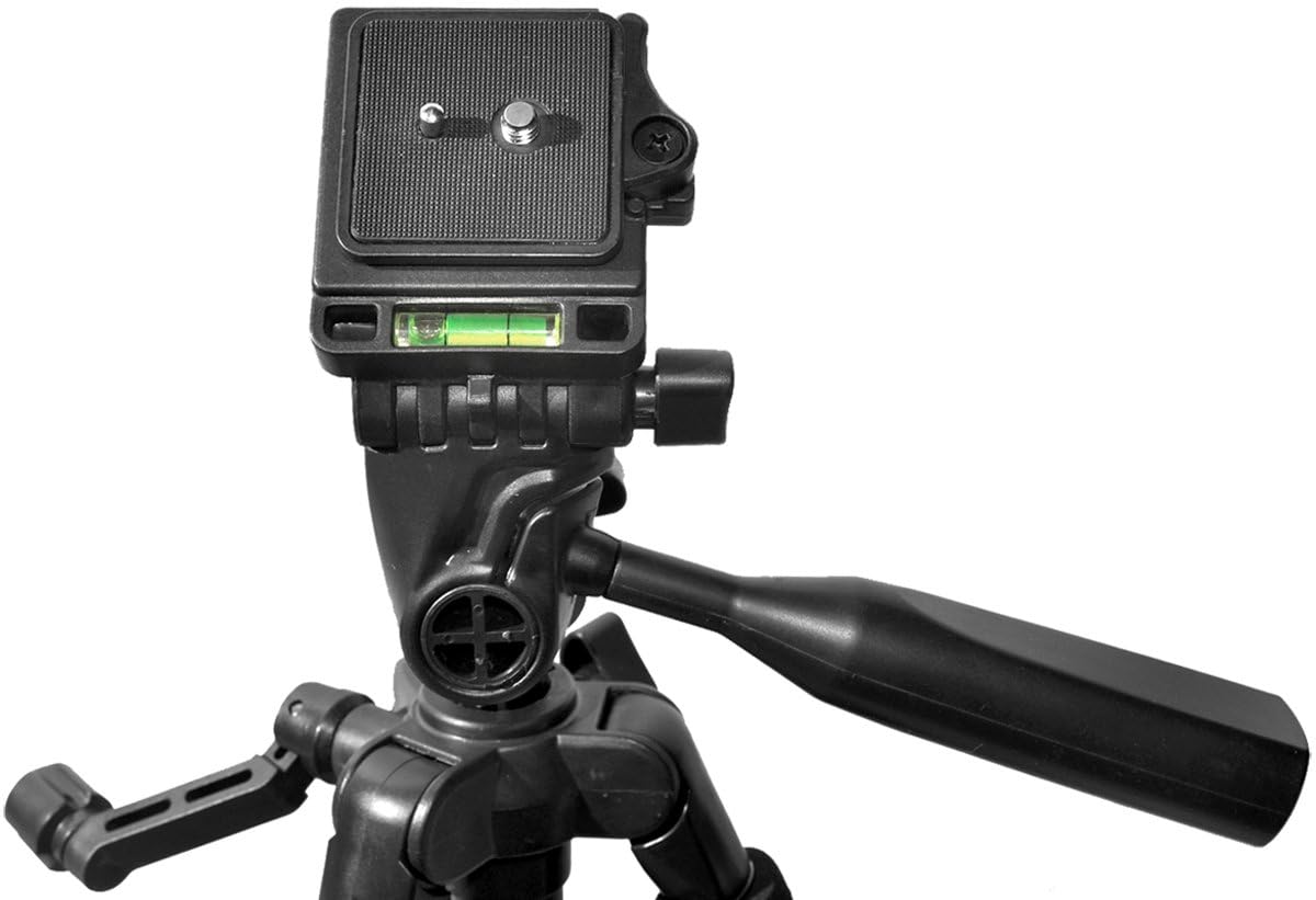 Xit Xt60Trb 60-Inch Pro Series Full Size Camera/Video Tripod (Black)