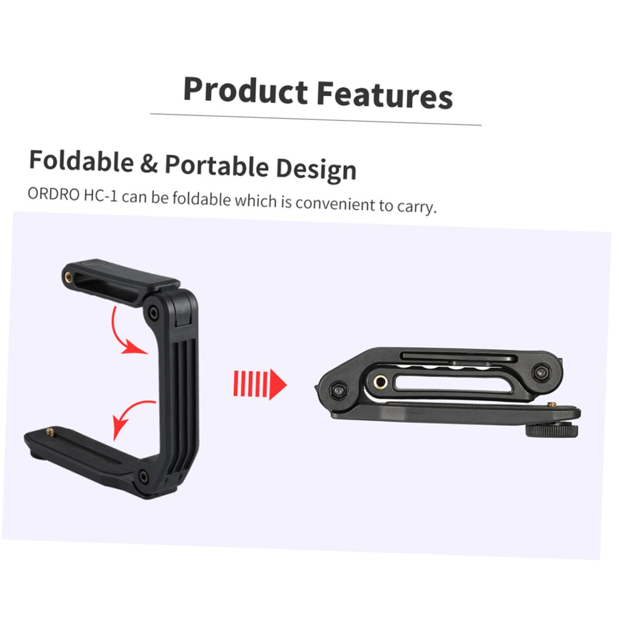 Veemoon Stabilizer Bracket For Camera Tripod Professional Video Stabilizers Stable Camera Holder Multipurpose Folding Camera Bracket
