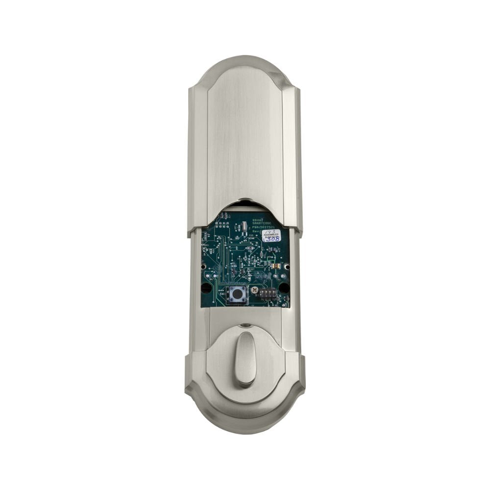 Kwikset Old Model: 909 Smartcode Electronic Deadbolt Featuring Smartkey In Satin Nickel