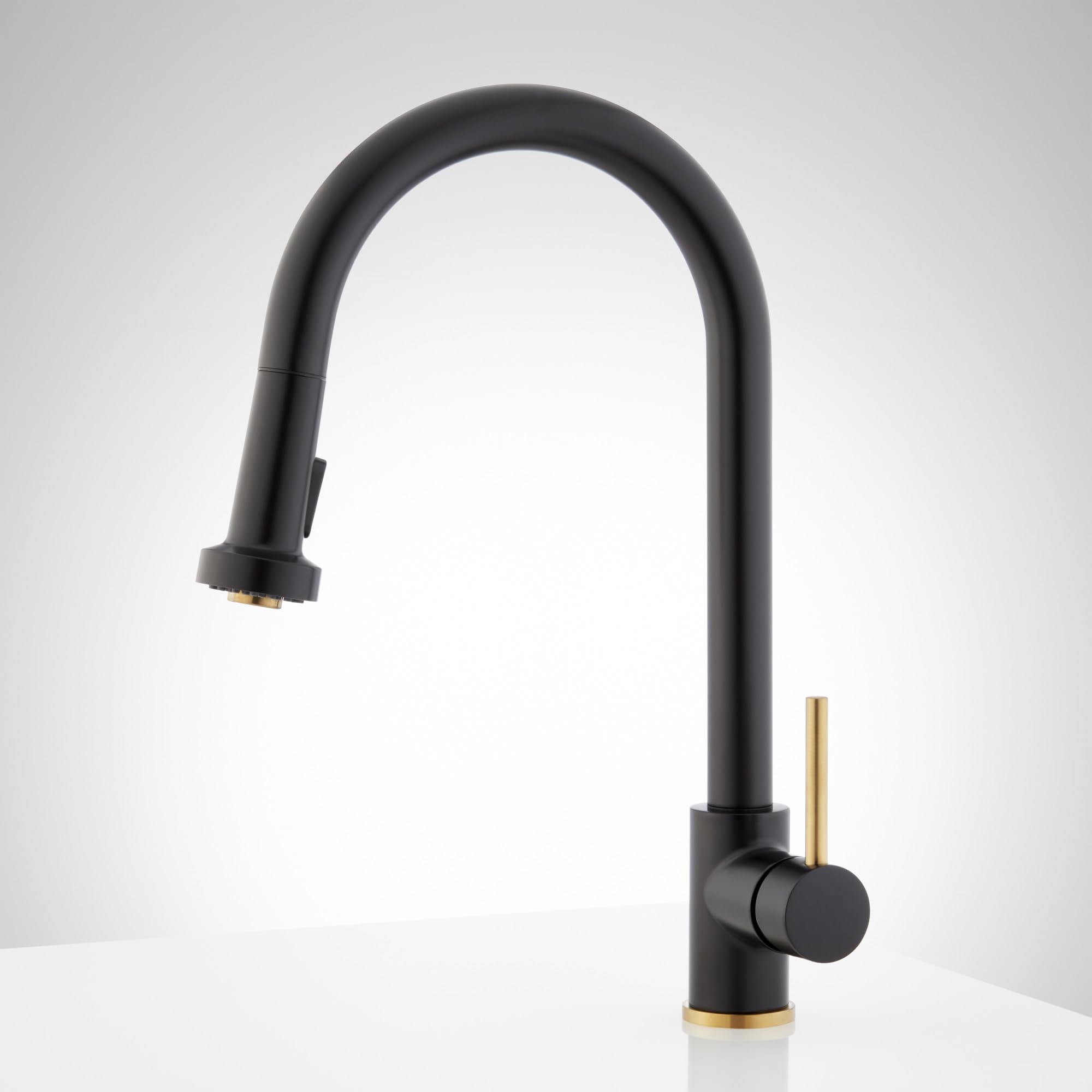Signature Hardware 465183 Ridgeway 1.75 Gpm Single Handle Pull-Down Kitchen Faucet - Oil Rubbed Bronze