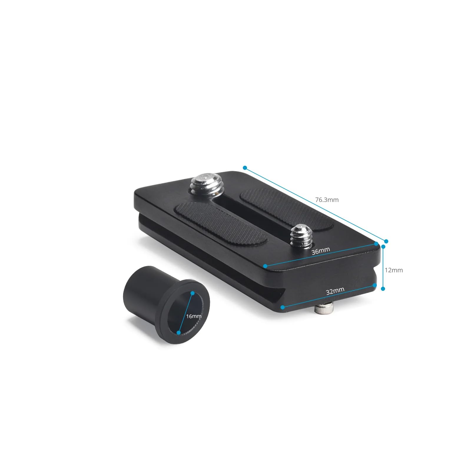 Flycam Arm And Vest Gimbal Adapter For Camera Gimbal. Mounts On Arm With 5/8" Or 16Mm Diameter. For Galaxy Or Vista (Flcm-Ga)