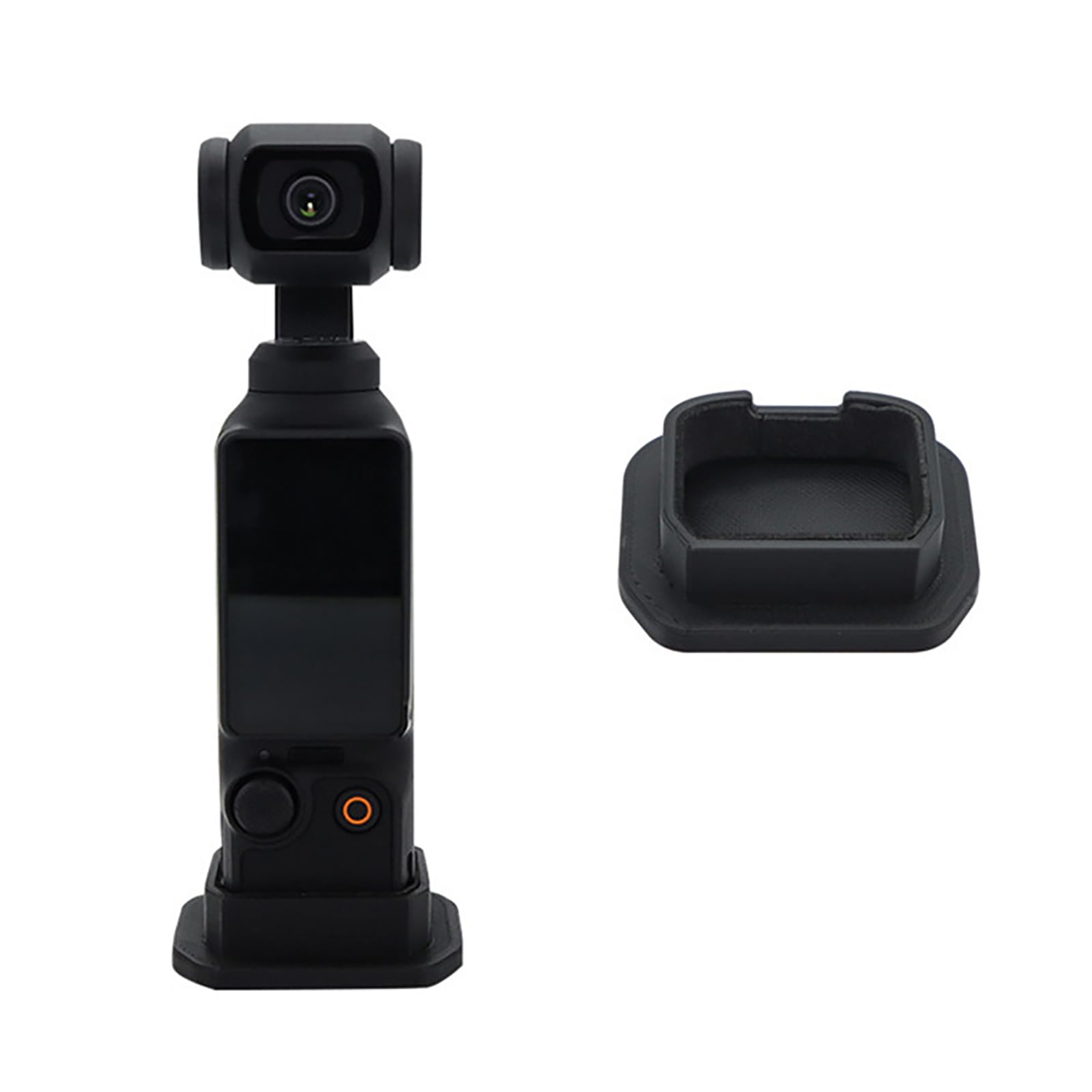 Natefemin Portable Mini Stabilizer Base, Camera Handheld Supporting Base For Dji Osmo Pocket 3 Camera, Vlog Travel Selfie Stick Handle Grip Desktop Accessories