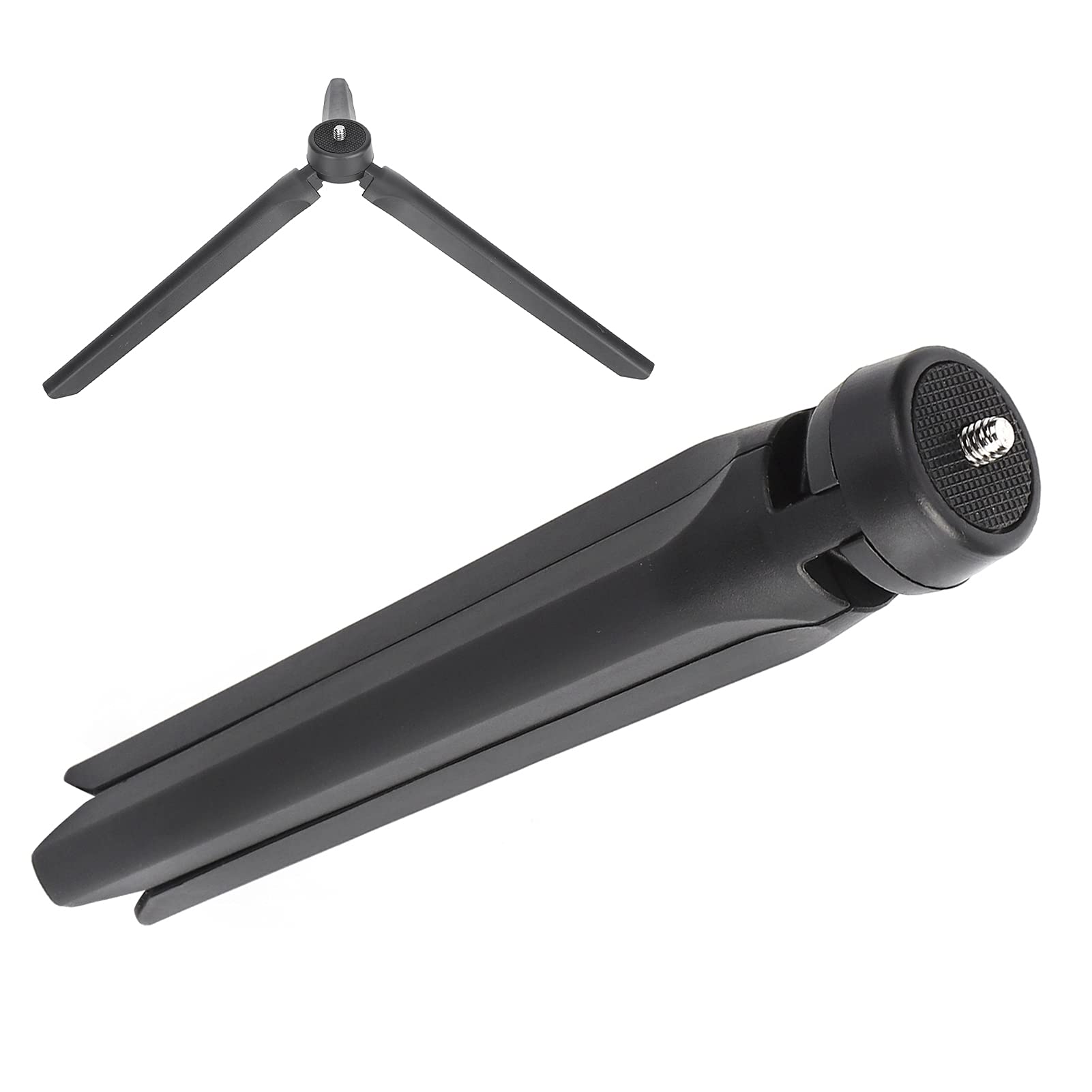 Byged Phone Camera Tripod,19Cm Adjustable Tripod Stand Portable Fill Light Desktop Tripod Mini Phone Bracket With 1/4'' Screw,For Phone Fill Light