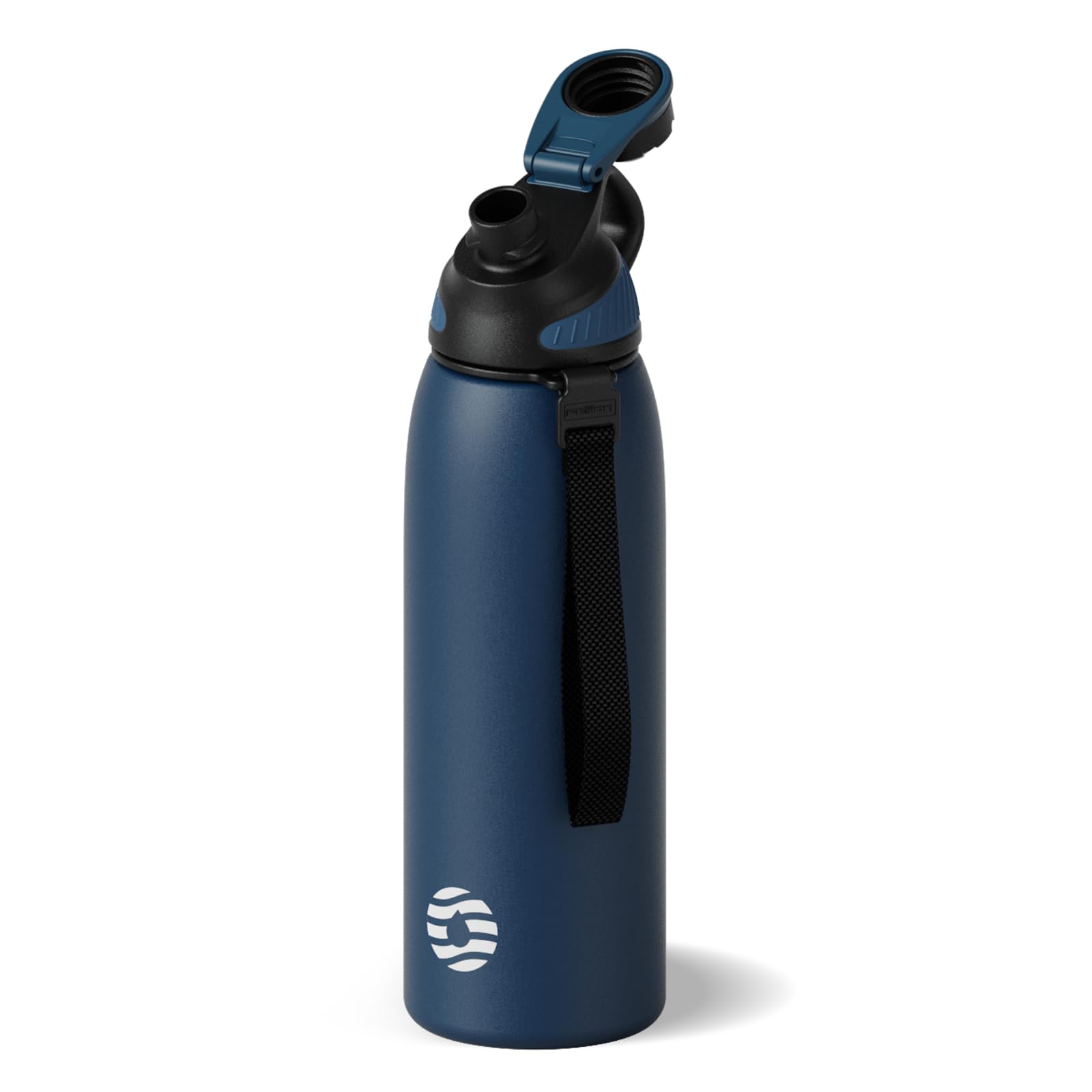 Stainless Steel Insulated Sports Water Bottle 32Oz,-, Double-Wall Vacuum, Magnetic Cap
