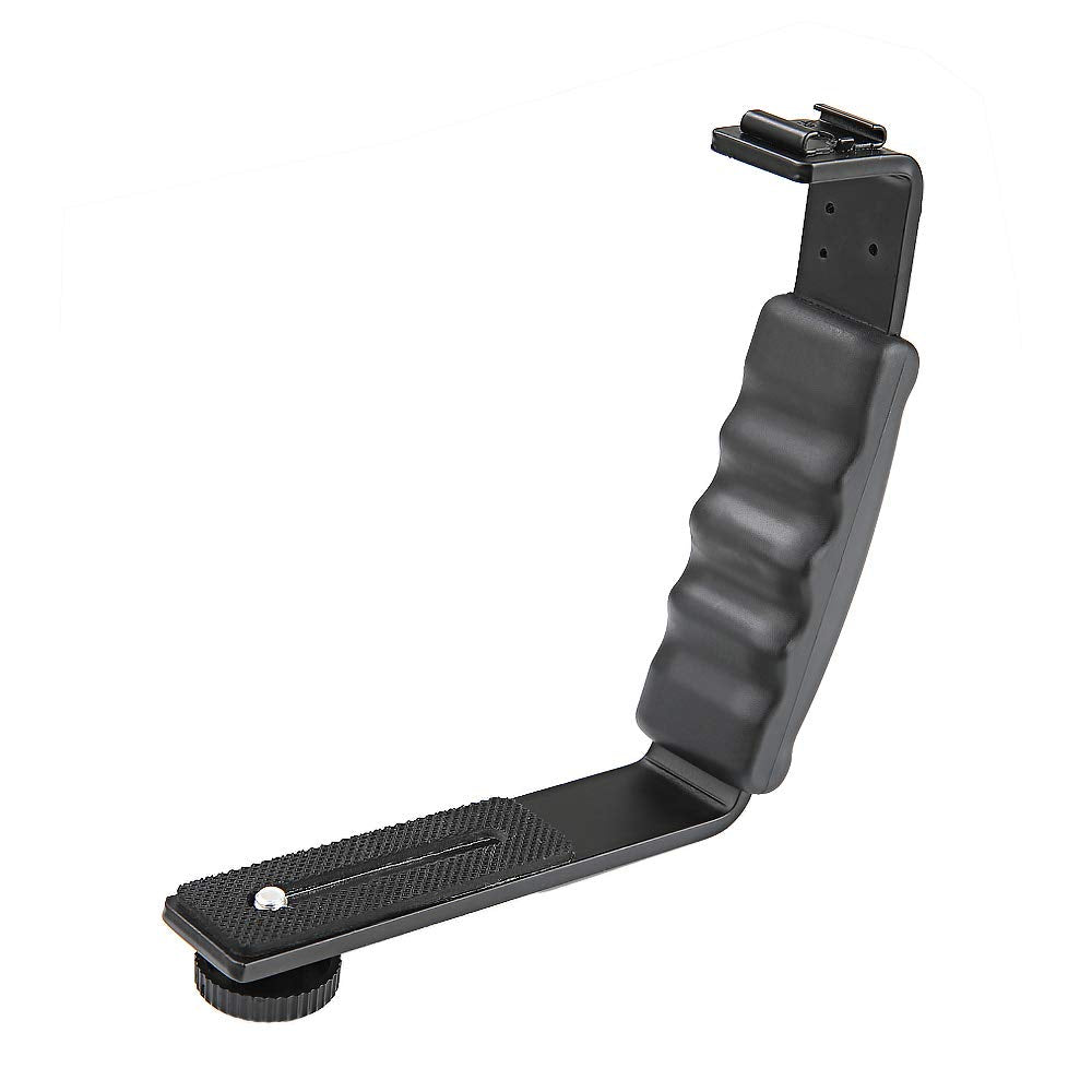 Nc Aluminum Alloy Portable Durable L Style Holder Extension Bracket Mount Stabilizer For Dji For Osmo Mobile 2 For Zhiyun Smooth 4