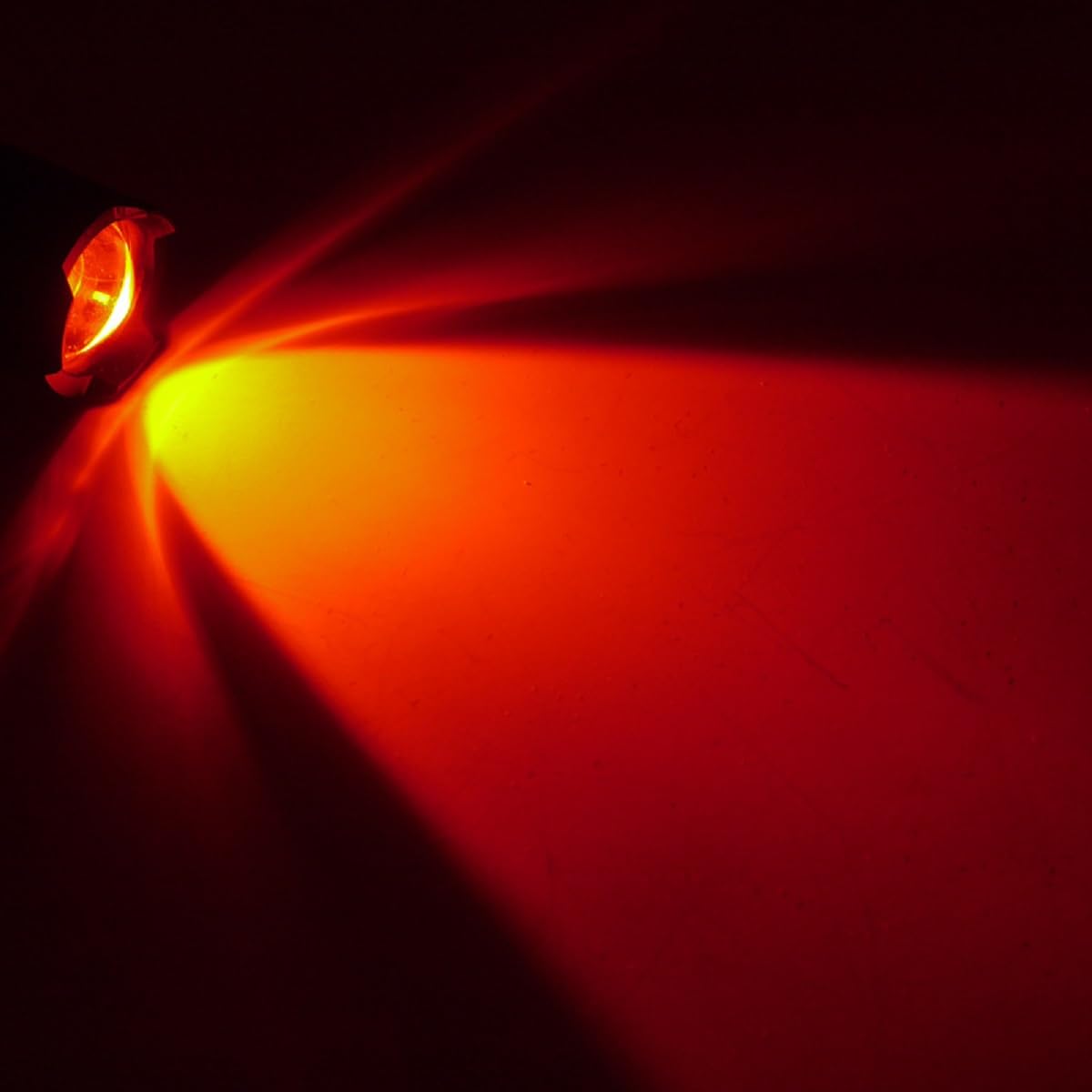 Mviocs Red Led Flashlight High Lumens, Ultra Bright Red Flashlight Red Light Torch, Zoomable Waterproof Flash Light For Outdoors Astronomy Aviation Night Observation Emergency (2)
