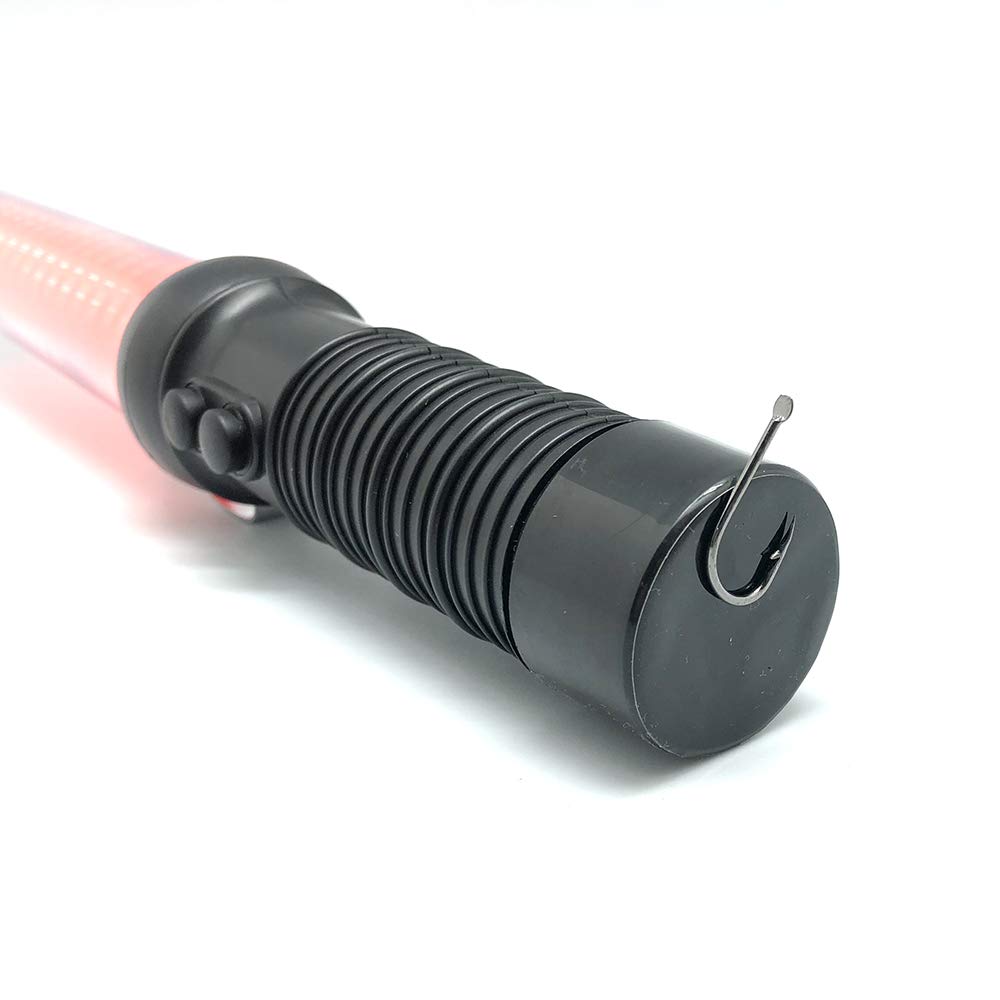 Fishnu 11.8" Led Safety Traffic Baton Light With Whistle Alarm  Magnetic Base, 4 Modes, Handheld, Uk  Ideal For Traffic Control, Parking Guides, Construction, Emergency Alerts
