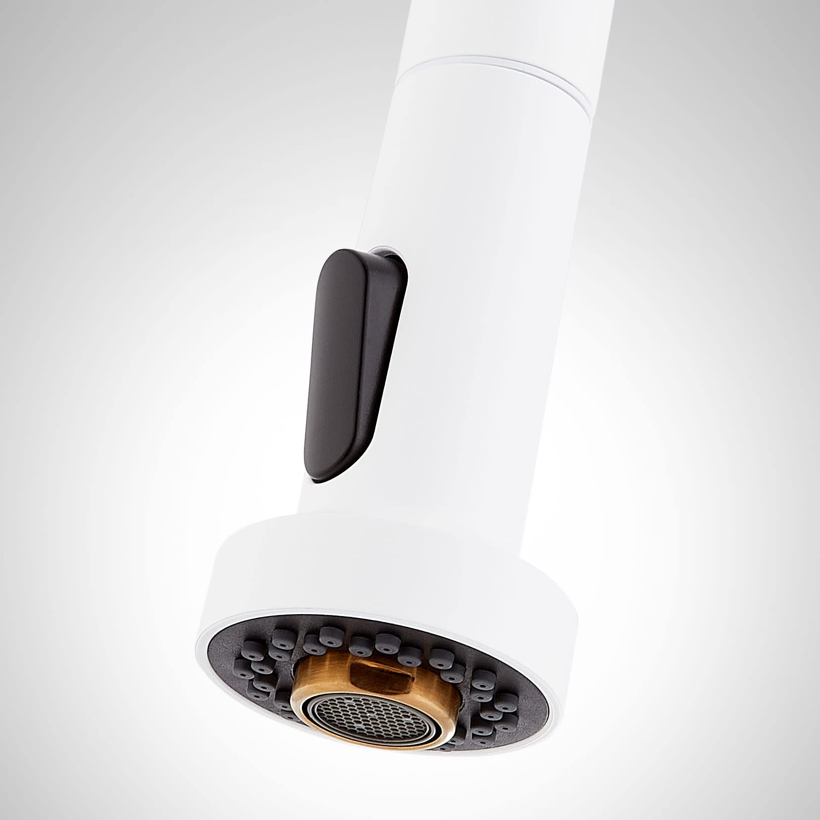 Signature Hardware 465183 Ridgeway 1.75 Gpm Single Handle Pull-Down Kitchen Faucet - Oil Rubbed Bronze