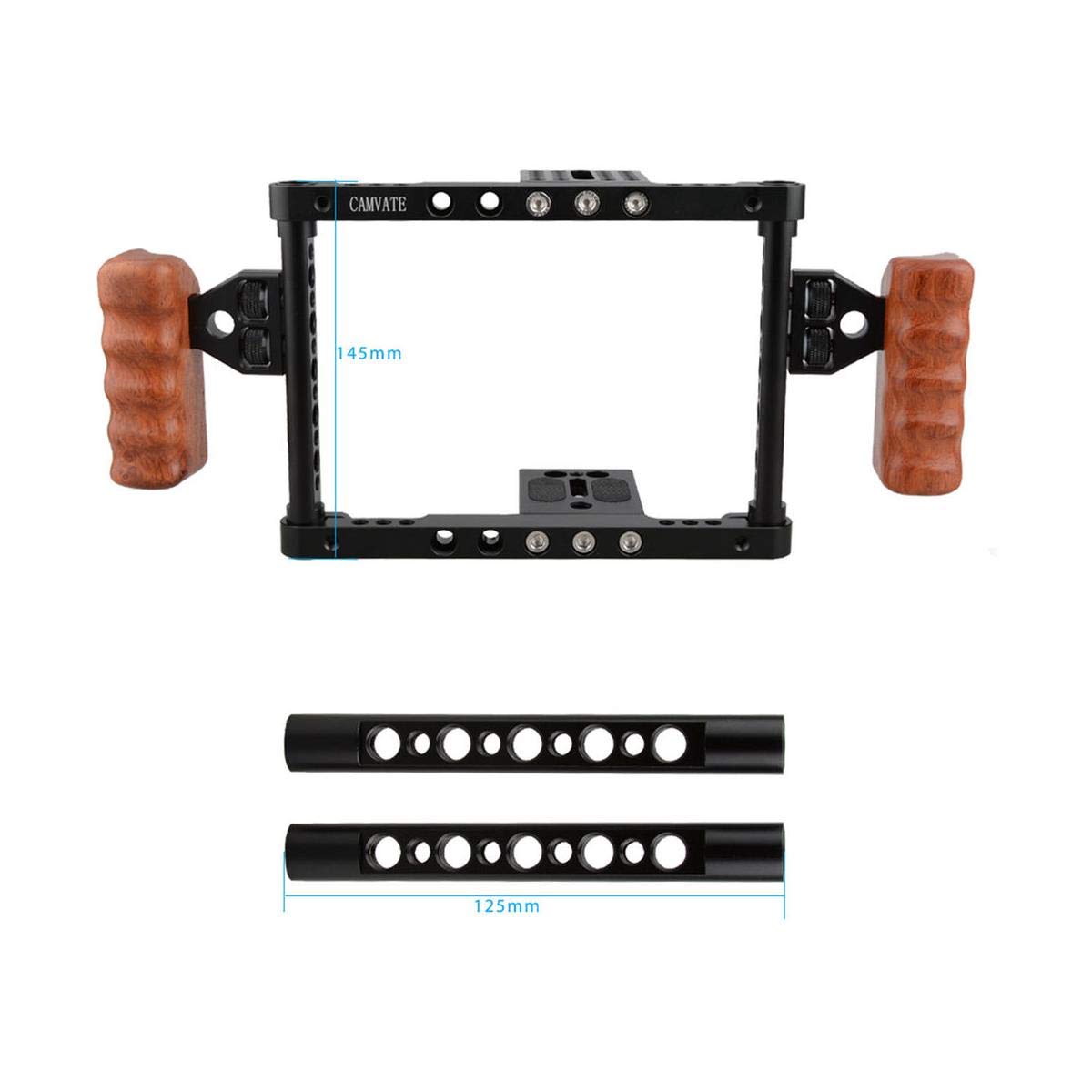 Camvate Camera Cage For Dslr 5D Mark Iii And Mark Ii - 1344