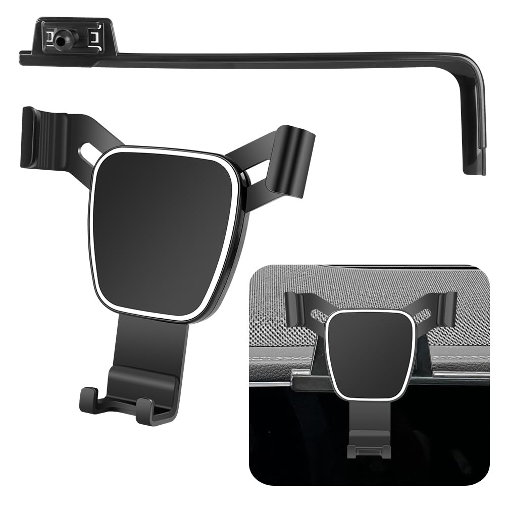 Lunqin Car Phone Holder For Mercedes Benz Gle Class 2020     , Gls Class 2020- Auto Accessories Navigation Bracket Interior Screen Decoration Dash Board Mobile Cell Phone Mount Case