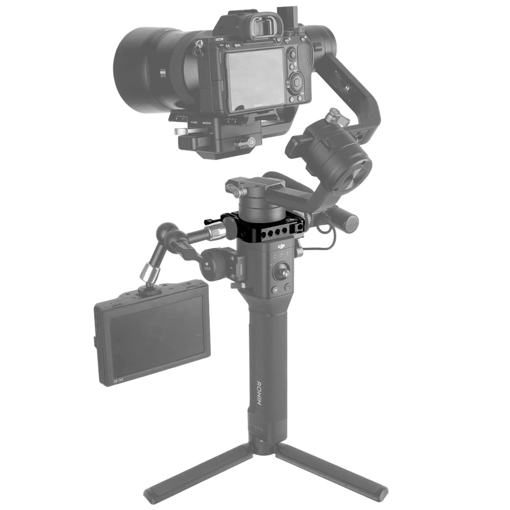 Niceyrig Mounting Clamp Ring For Dji Ronin S, With Nato Rail 1/4 3/8 Thread For Gimbal Side Handle, Monitor Mount, Articulating Arm - 279