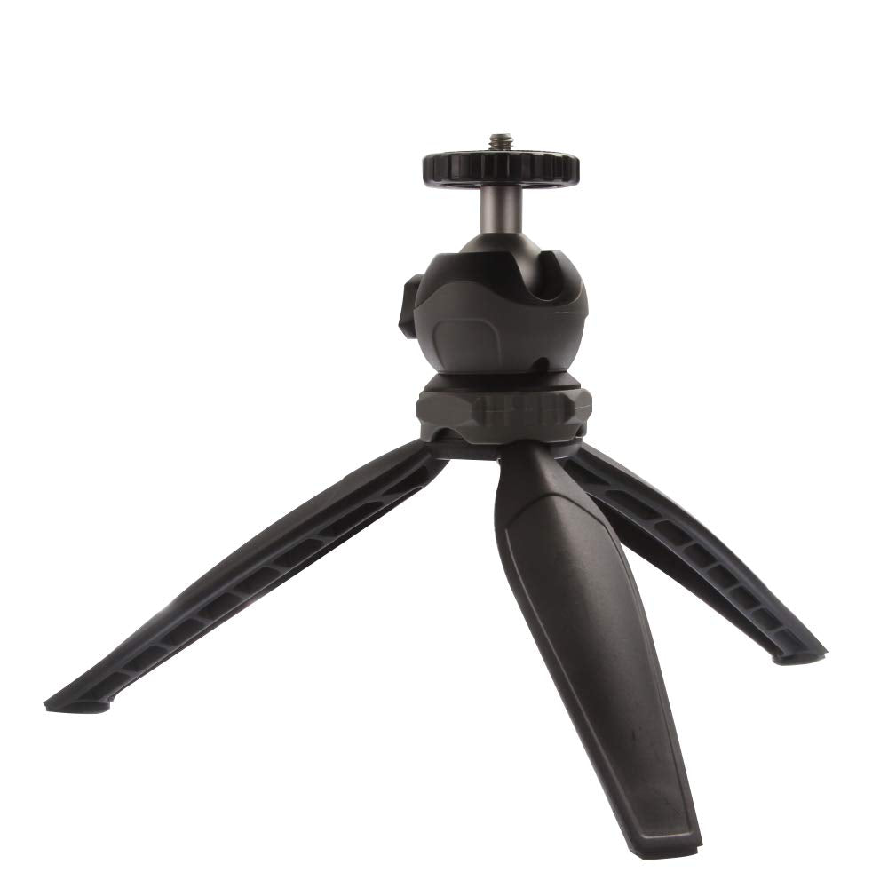 Focusfoto Fotga Desktop Mini Tripod Tabletop Stand Holder With Removable Ballhead, 2-Level Height Adjustable For Dslr Cameras Smartphone Video Taking Projector, Portable & Lightweight