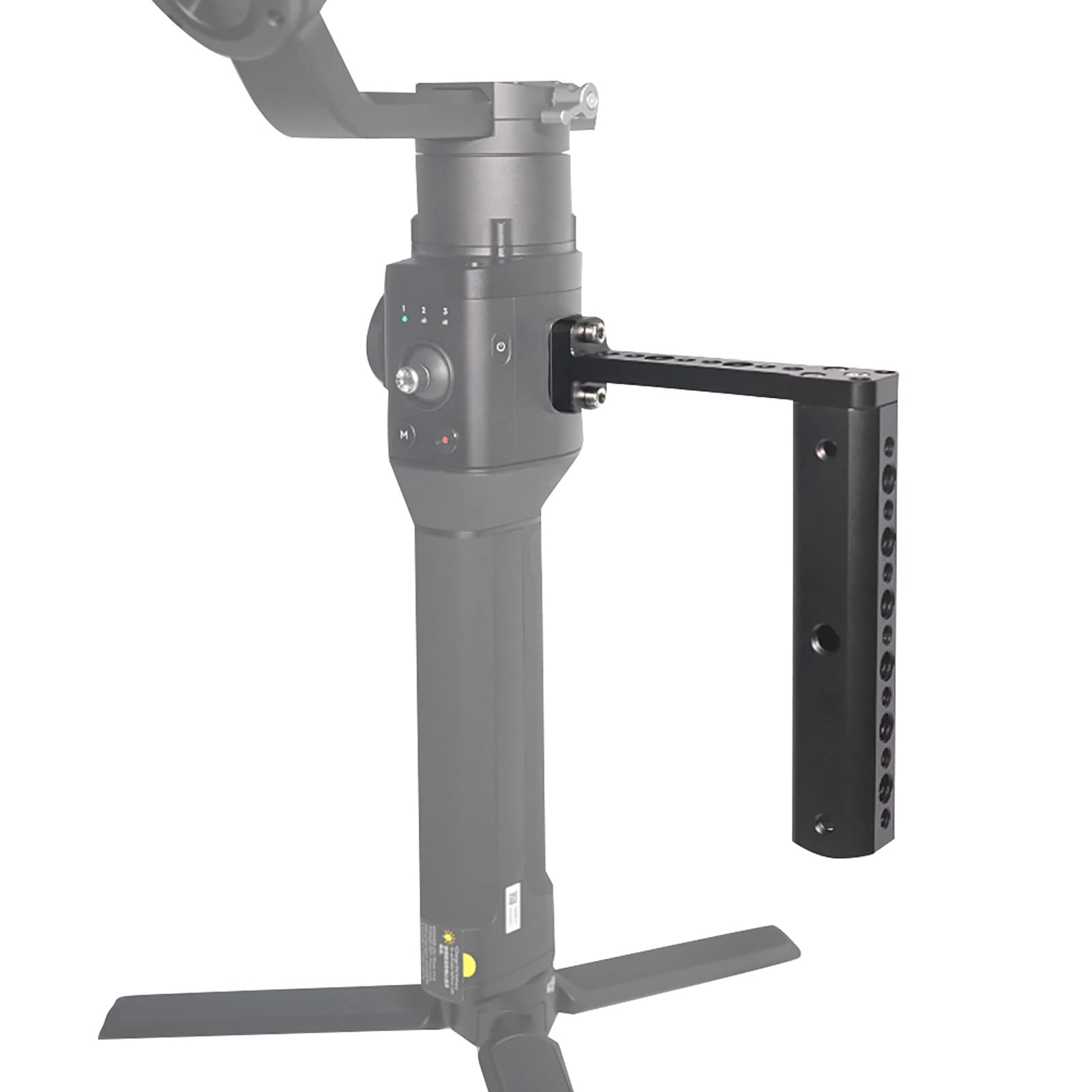 Agatige Lightweight Stabilizer, Extension Rod Handle Grid Holder Lightweight Top Handle Grip Extension Rod Holder Camera Cage Top Grip For Ronin S Stabilizer Gimbal