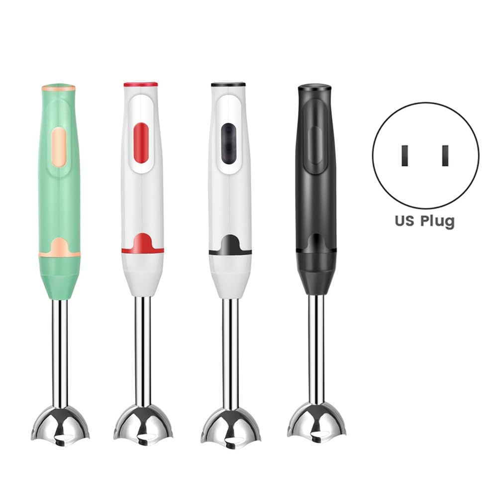 Tassteen Immersion Hand Stick Blender Electric Food Vegetable Grinder Food Mixer Purees Smoothies Shakes Sauces Soups Sage C Us Plug