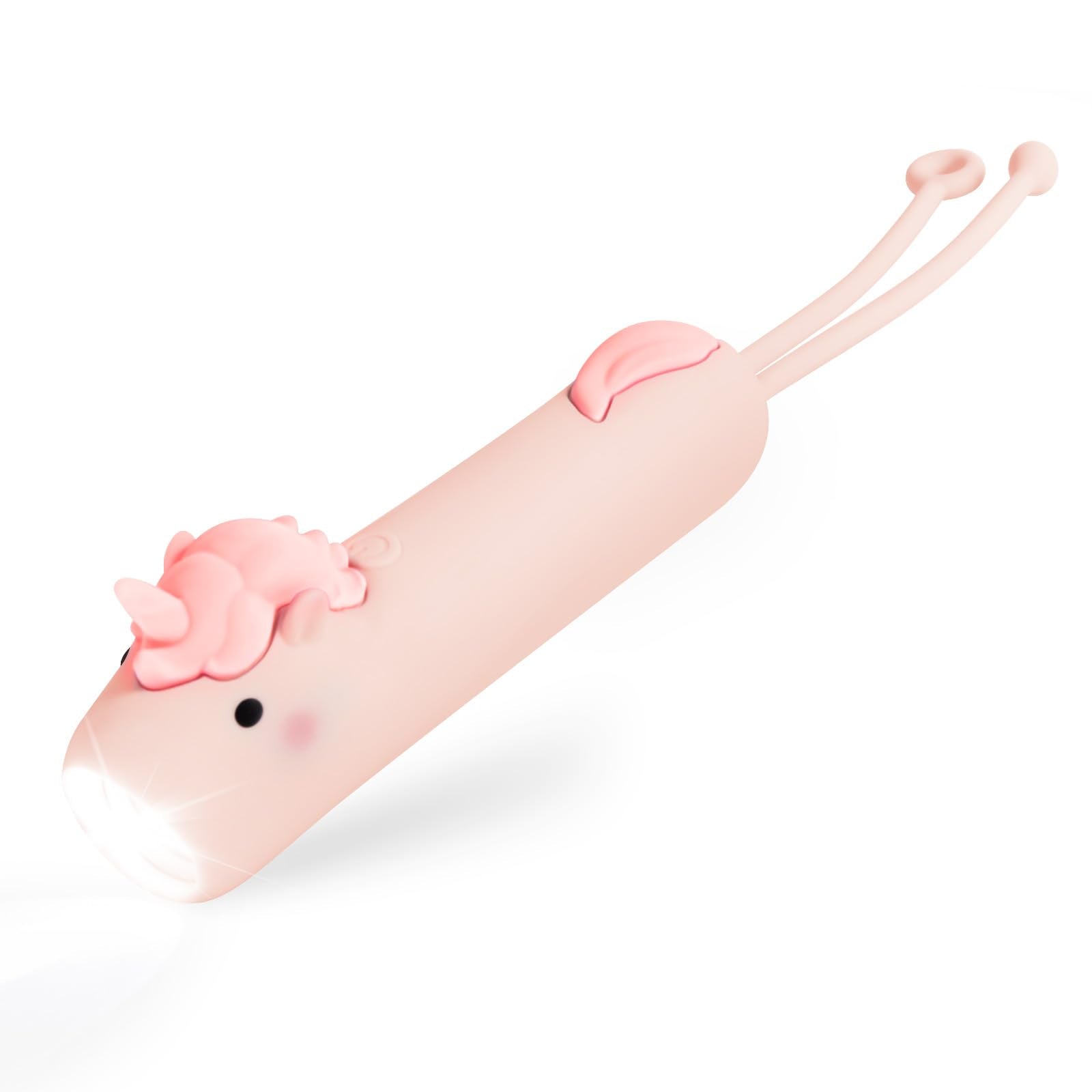 Cheerio Unicorn Kids Flashlight – Rechargeable Led Silicone Flashlight For Toddlers, 3 Modes Dimmable Light, Drop-Proof, Lightweight, Cute Mini Torch For Camping, Reading, Birthday  For Girls & Boys
