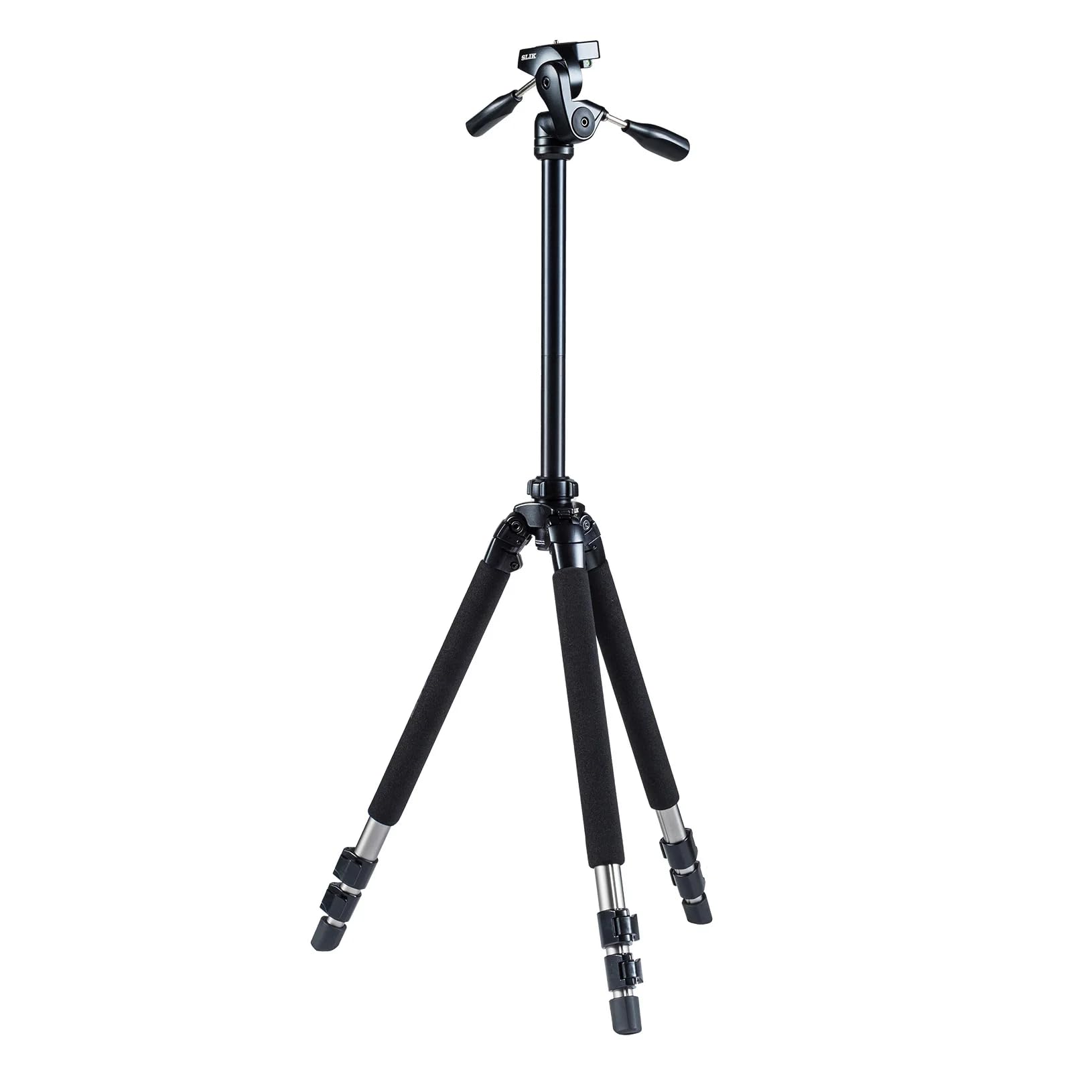 Slik Pro 700 Dx Tripod With 700Dx 3-Way, Pan-And-Tilt Head - Titanium