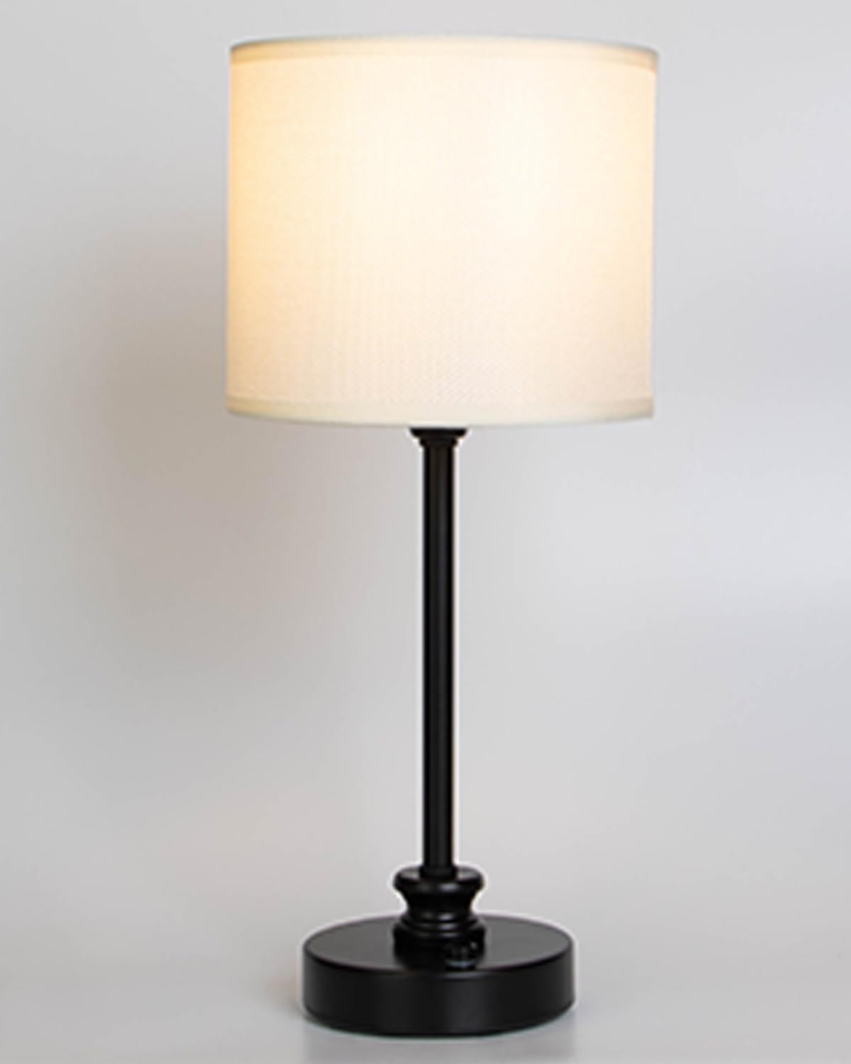 Heqet Cordless Table Lamp,Small Gold Portable Rechargeable Lamp, 2-Level Brightness, Patio Table Lamp, Livingroom,Bedroom, Dining Table,Ambient Light For Kitchen, Antique (Black)