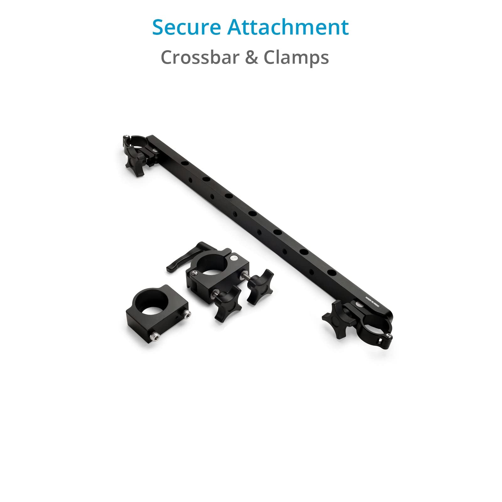 Proaim Dual Tripod Holder For Camera Cart. Holds Two Full-Size Tripods Up To 50Kg/110Lb. Compatible With Atlas V2 & Victor Series Carts. 1.5" / 38Mm Mast Attachment (Vctr-Th)