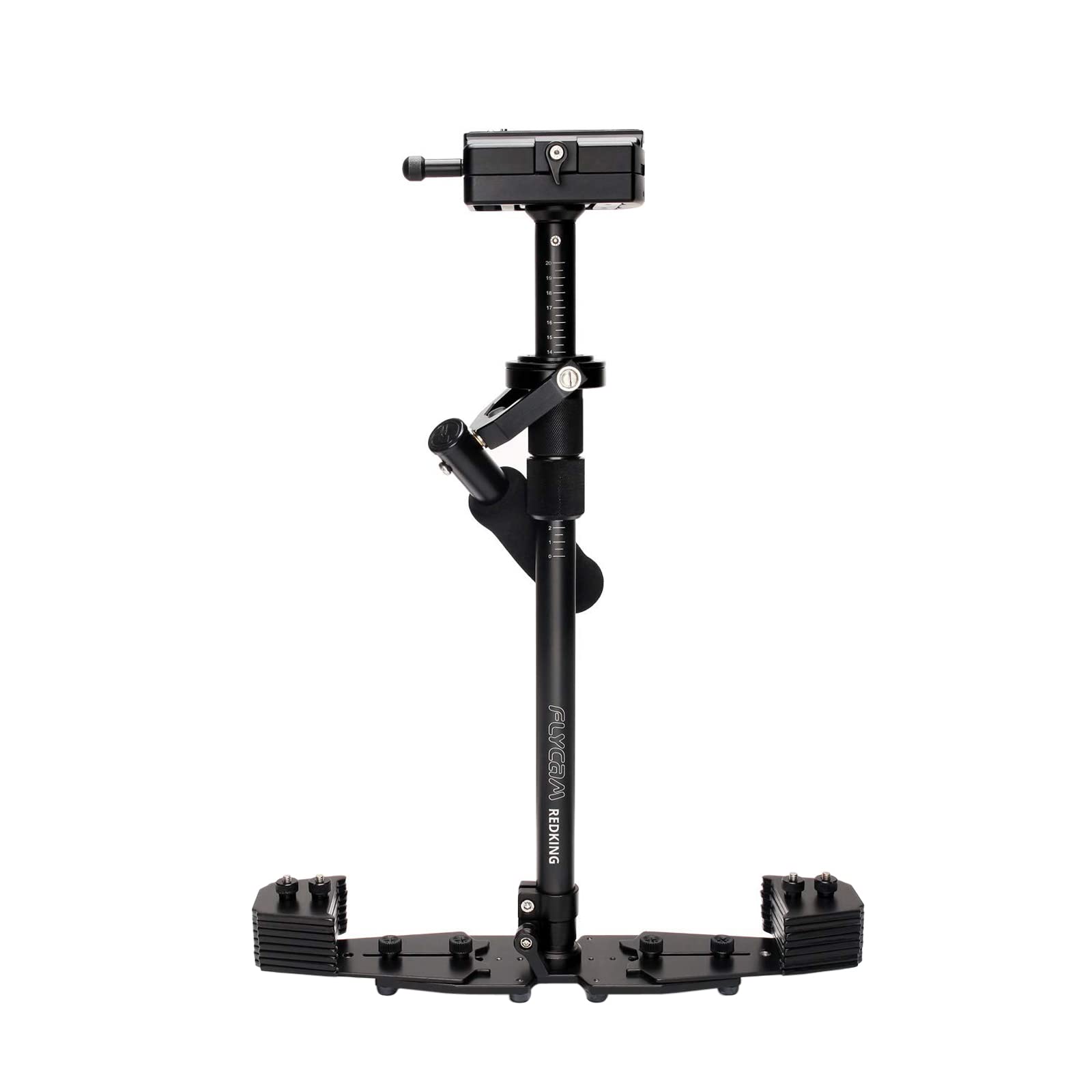 Flycam Redking Quick Balancing Video Camera Stabilizer With Dovetail Quick Release (Flcm-Rk)  Professional Cnc Aluminum Camera Stabilizer For Dslr Bmcc Sony Nikon Dv Camcorders Up To 7Kg/15.4Lb + Bag