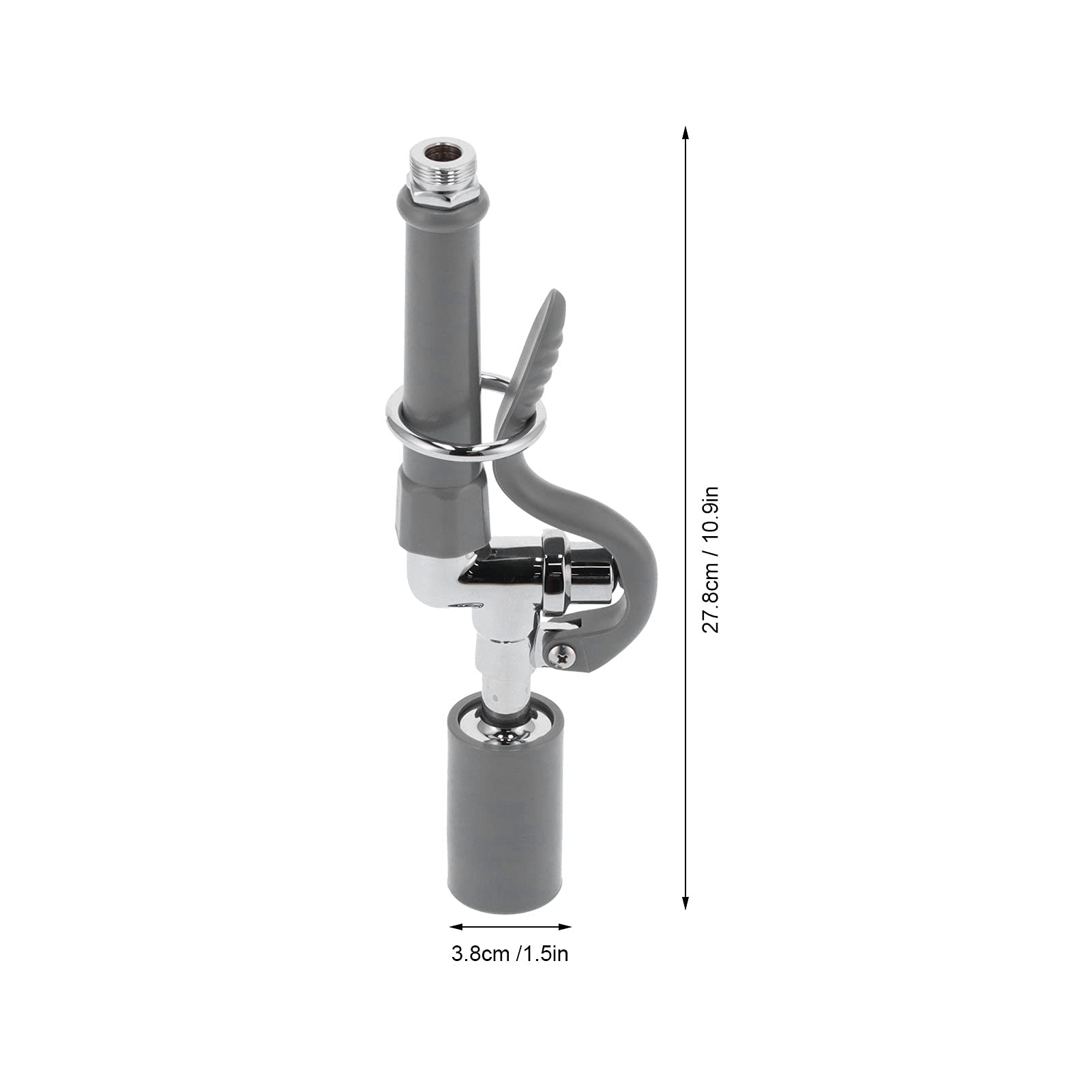 Shanrya Sink Sprayer, Sink Sprayer Commercial Sink Sprayer Kitchen Sprayer Commercial Faucet Sprayer Assembly Sink Sprayer High Pressure Rinse Faucet Spray Accessory Gray