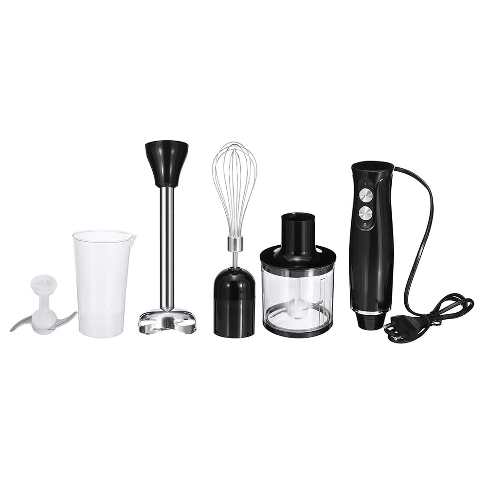 Uniqus 500W Cordless Immersion Handheld Blender Stainless Steel Blades, 2 Gear Speed, Anti-Slip Handle Perfect For Shakes, Smoothies, Puree & Soups Easy To Clean