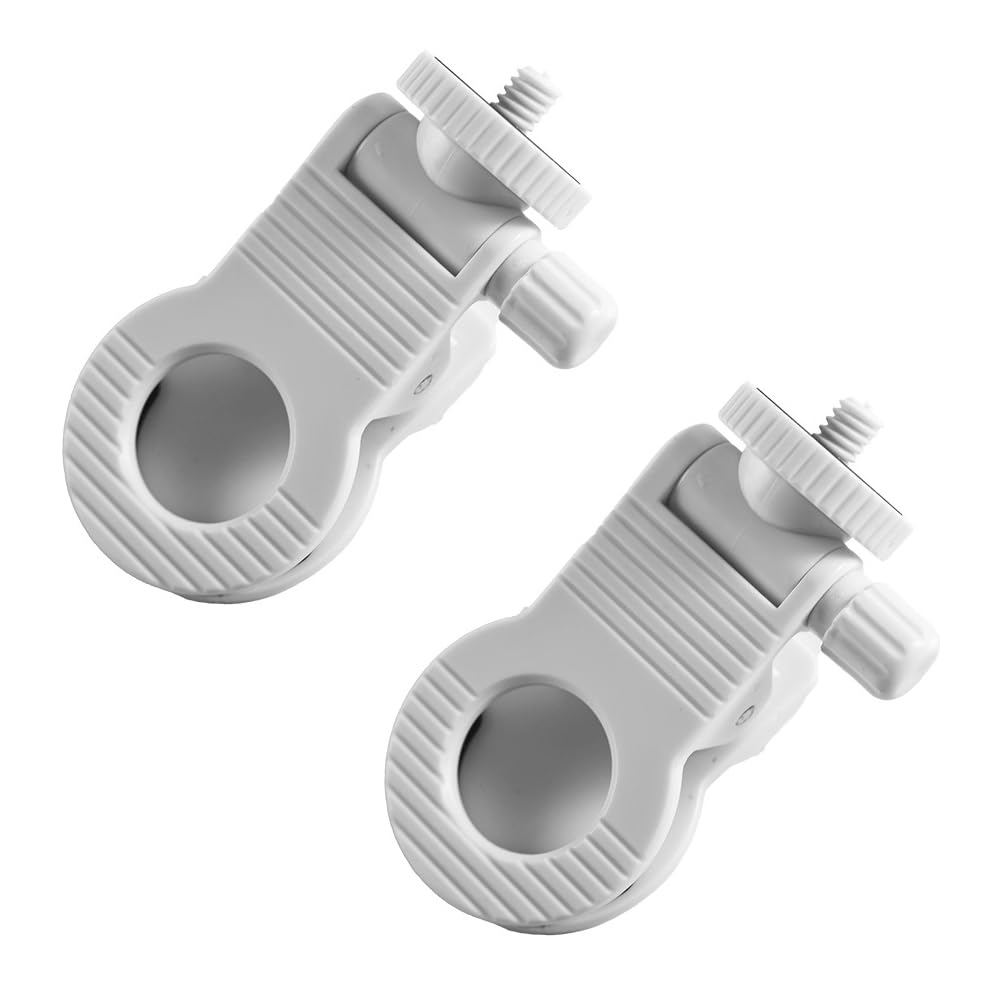 Squequ 3 Pack Selfie Light Clip Replacement Attachement With 1/4 Screw Connector Stand Phone Mount Clamp Holder For Clip On Phone Light Portable Led Video Lights Webcam Monitor Screen Usb Camera