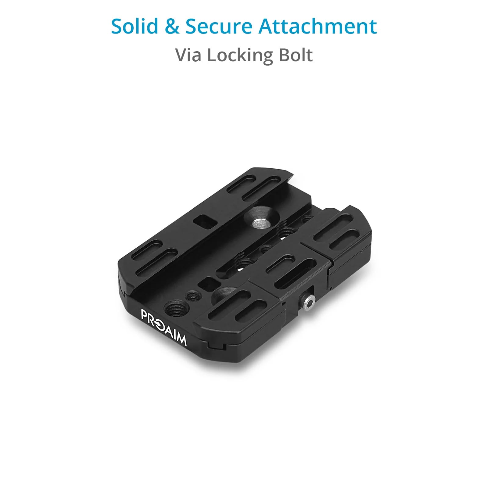 Proaim High-Grade Mitchell Mount For M/Mx  Includes Collar And Castle Nut  Aluminium Quick Release Plate With Wide Range Of Mounting And Quick Swapping Option (Rn-188-00)